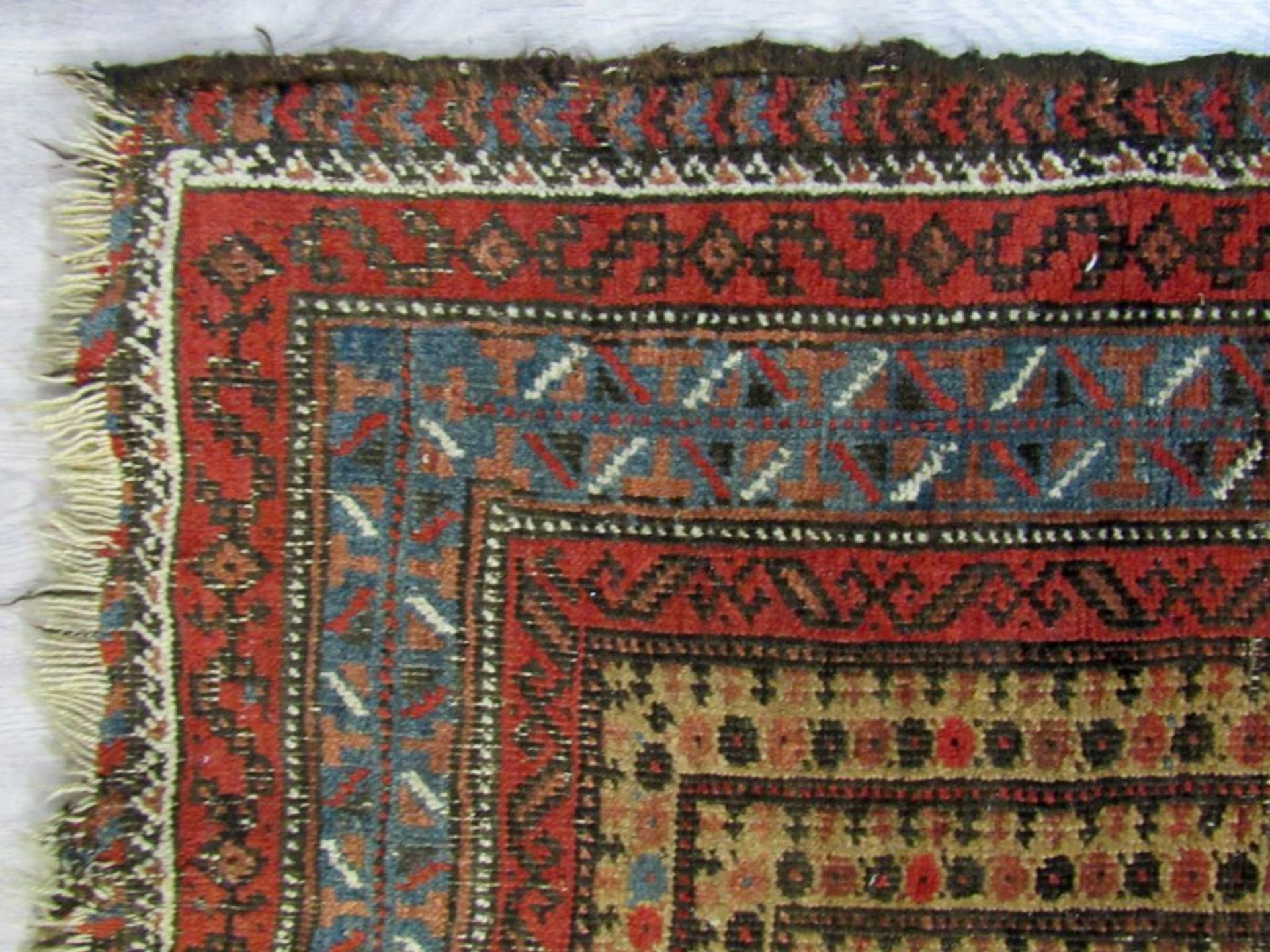 Antiker Teppich handgeknüpft Orient - Bild 3 aus 8