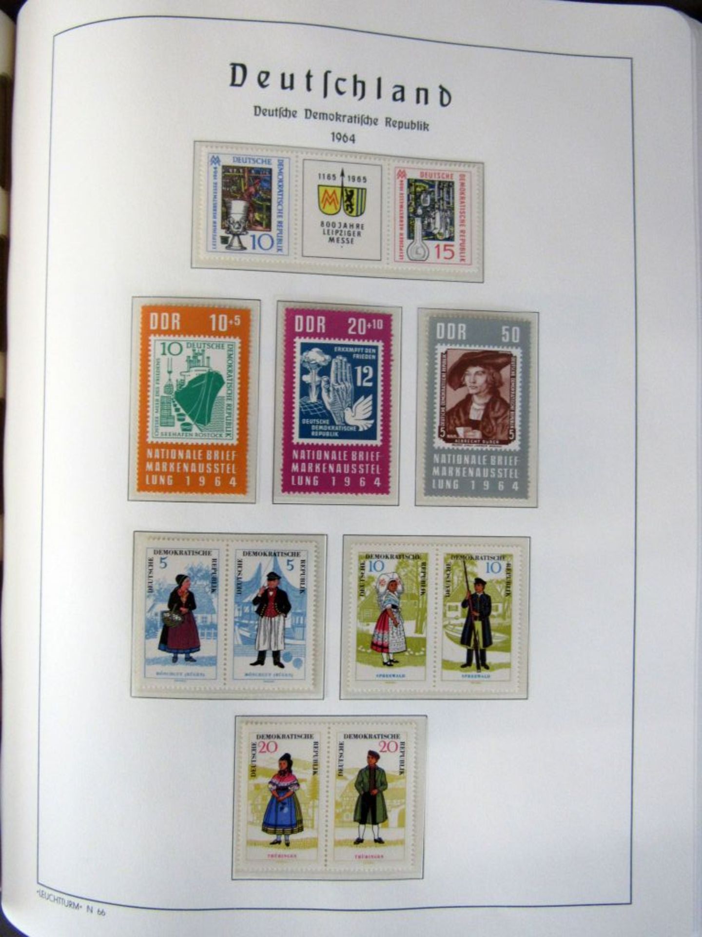 DDR Sammlung aus 1949-1970 im - Image 7 of 8