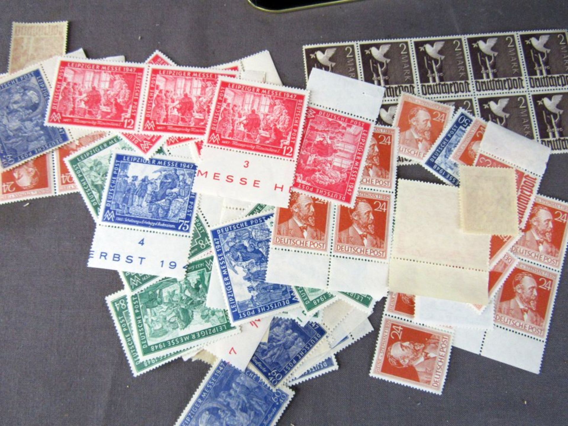 Briefmarken zwei Dosen SBZ postfrisch - Image 3 of 7
