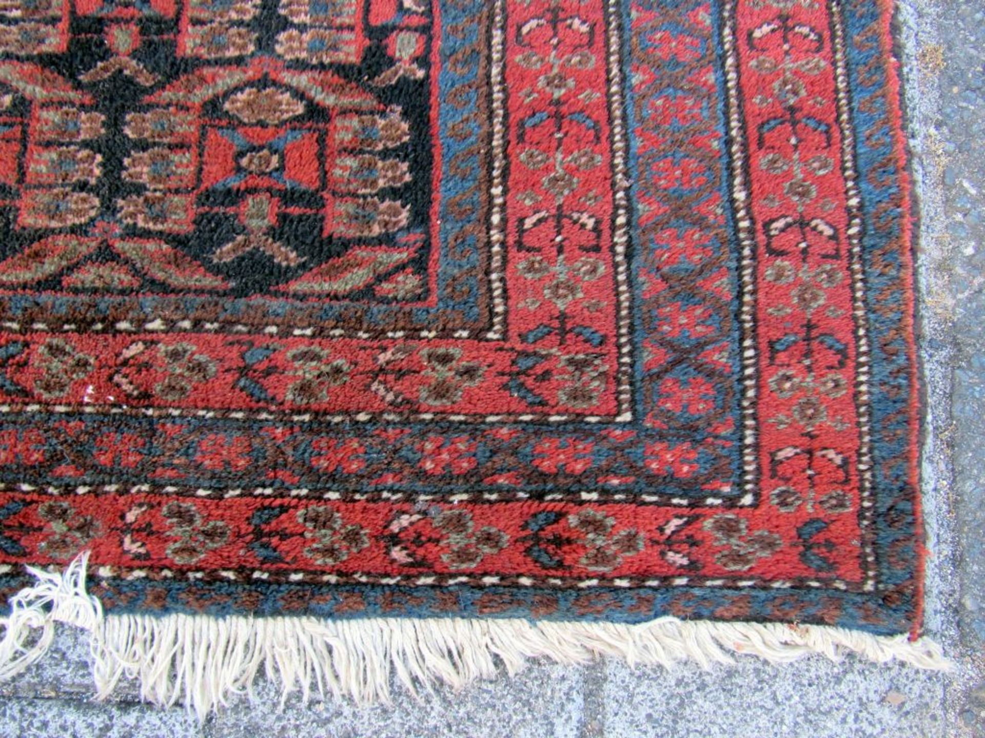 Antiker Teppich Orientteppich guter - Image 4 of 9