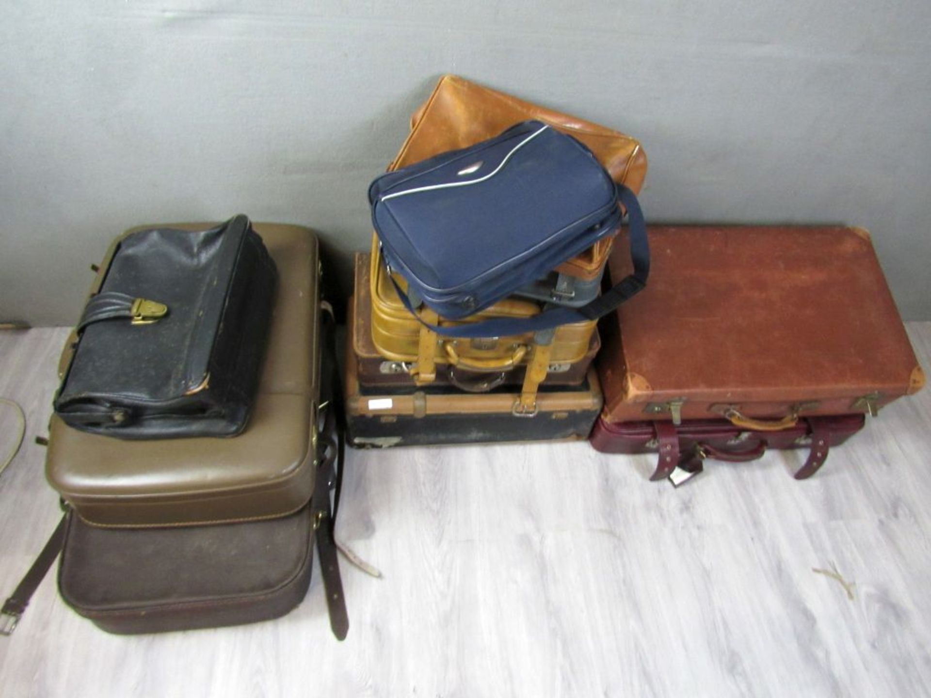 Großes Konvolut Vintage Koffer und - Image 5 of 6
