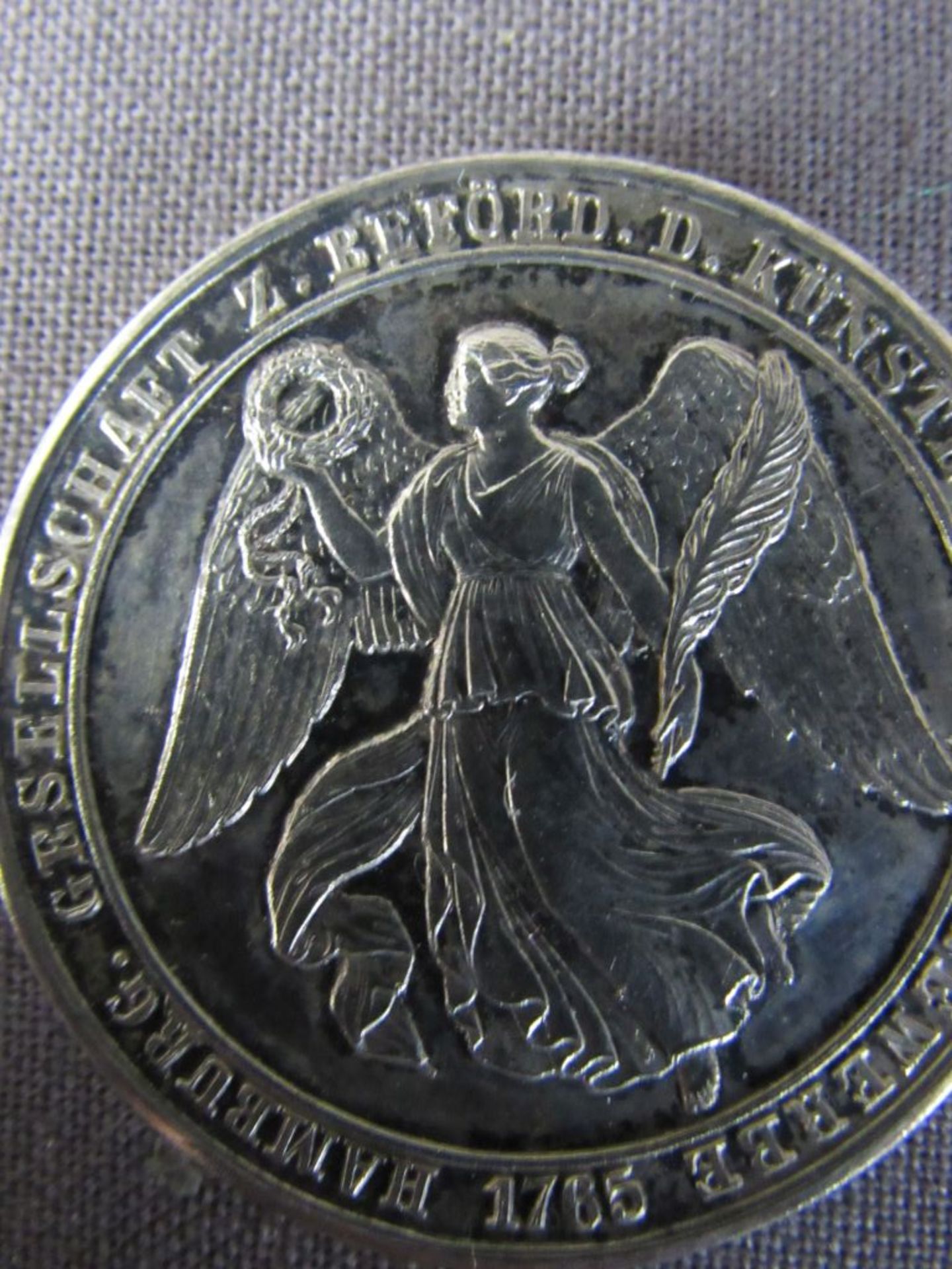 Medaille in original Schatulle für - Bild 3 aus 9