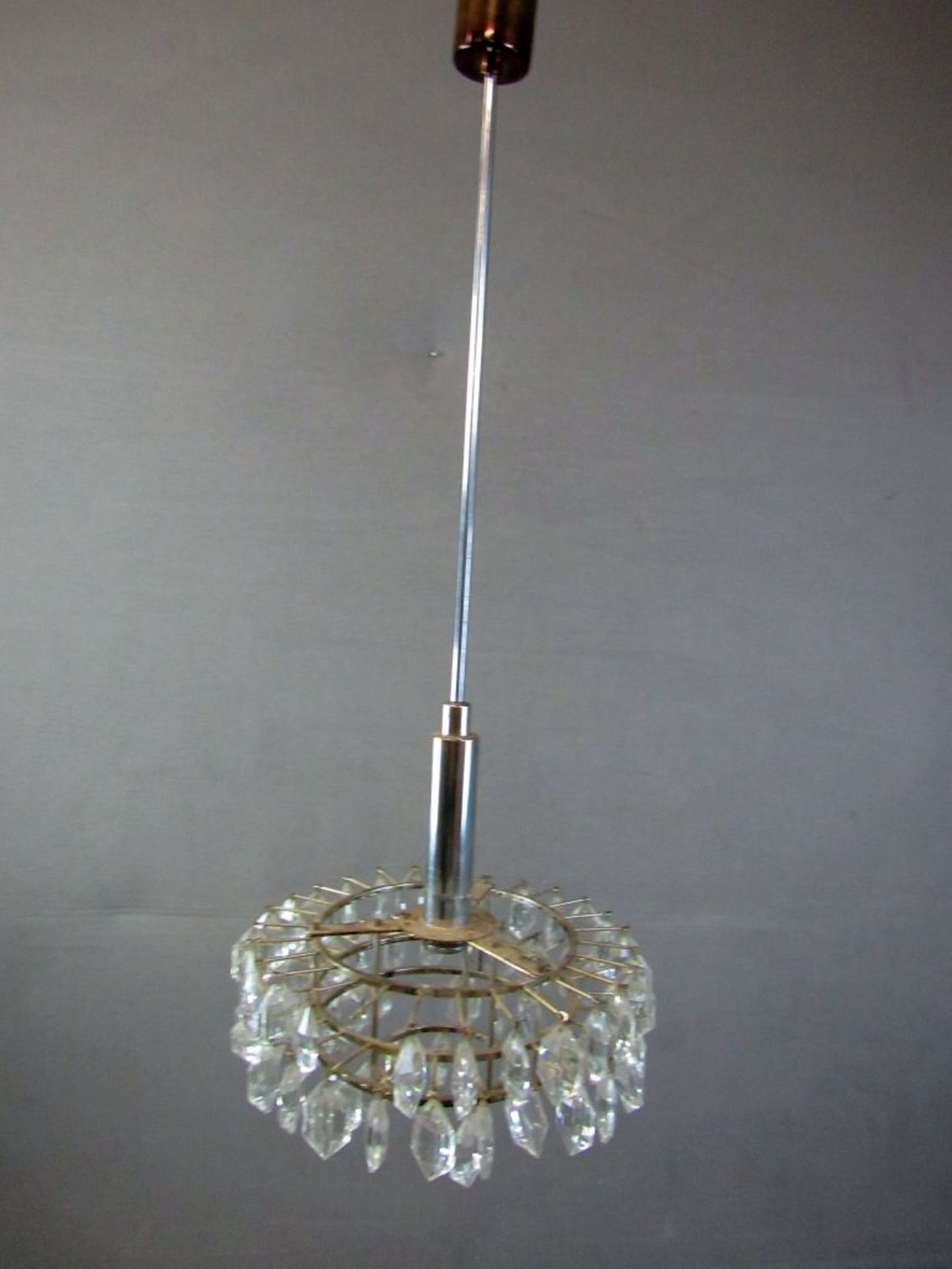 Deckenlampe Kristallbehangen 60er - Image 2 of 8
