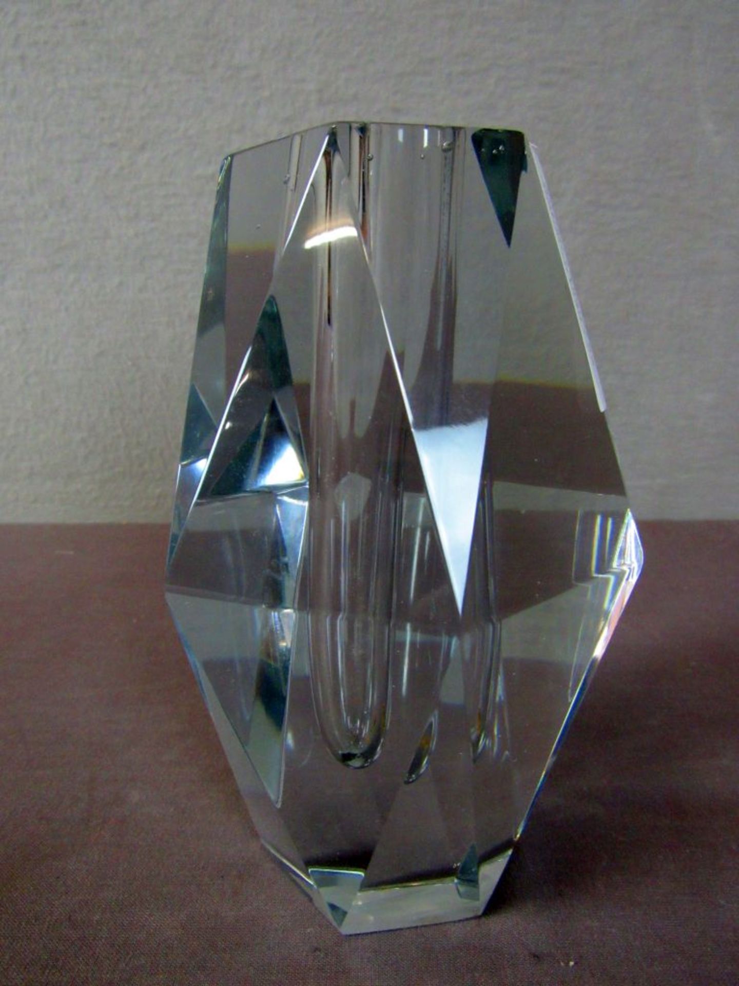 Designer Glasvase Kosta Kristallglas