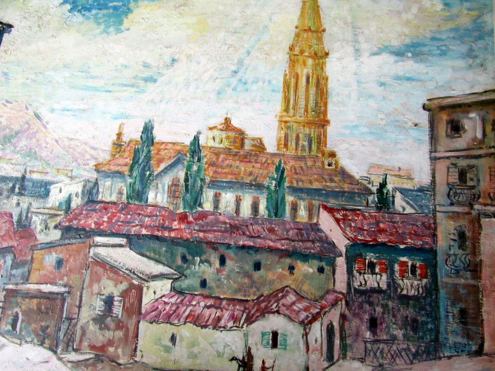 Ölbild 'Toledo Dom' unten rechts - Bild 8 aus 10