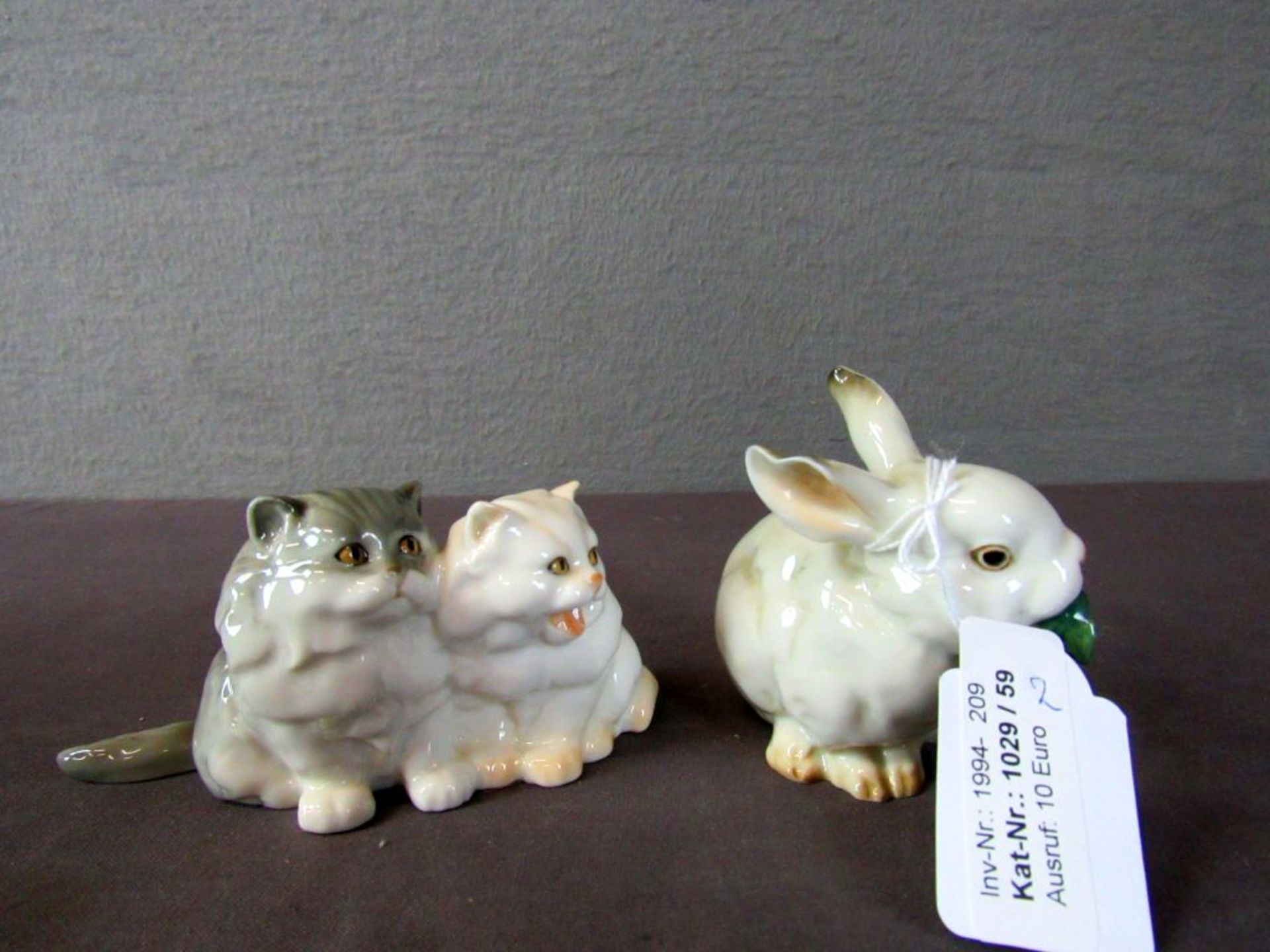 Zwei Porzellanfiguren Hutschenreuther