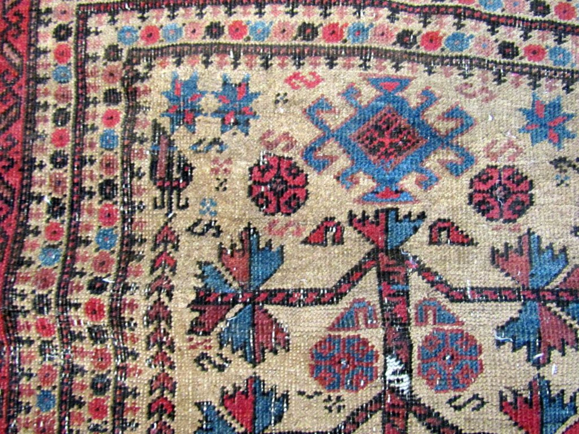Antiker Teppich handgeknüpft Orient - Bild 2 aus 8