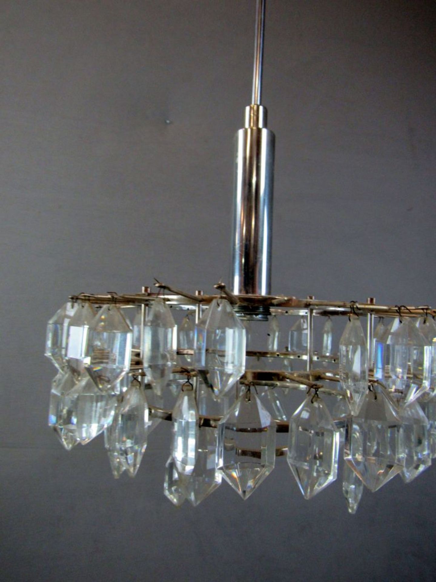 Deckenlampe Kristallbehangen 60er - Image 5 of 8