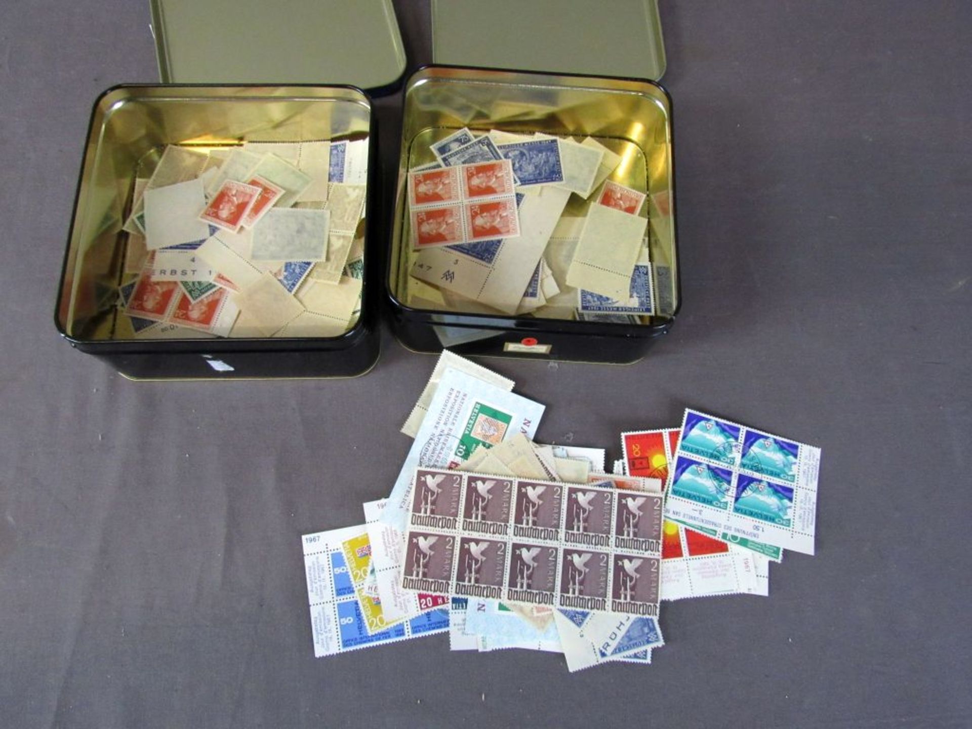 Briefmarken zwei Dosen SBZ postfrisch - Image 6 of 7