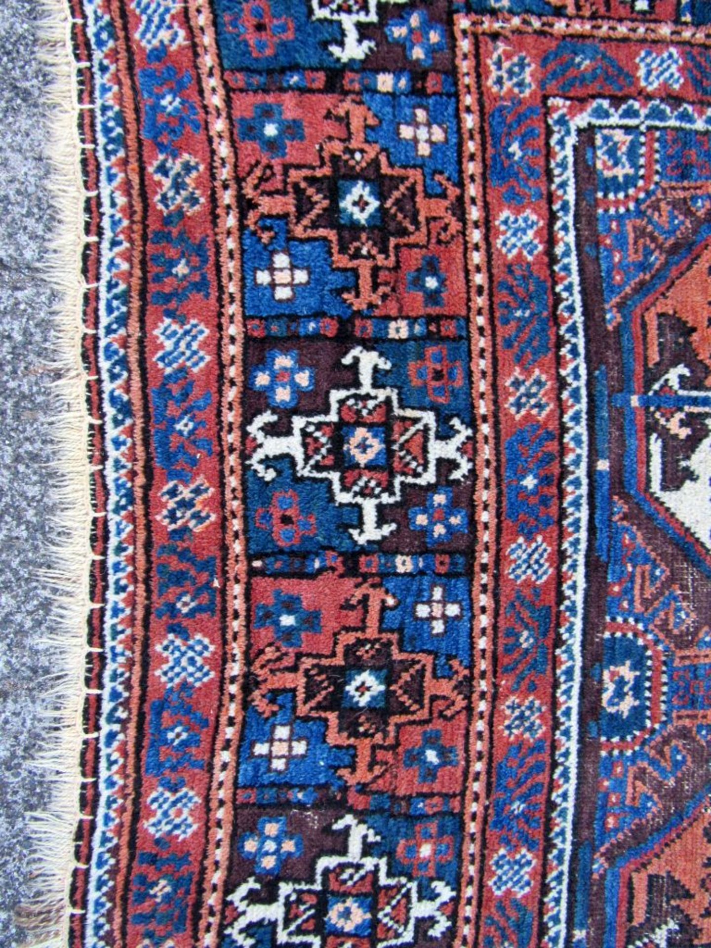 Antiker Teppich Orientteppich guter - Image 4 of 8