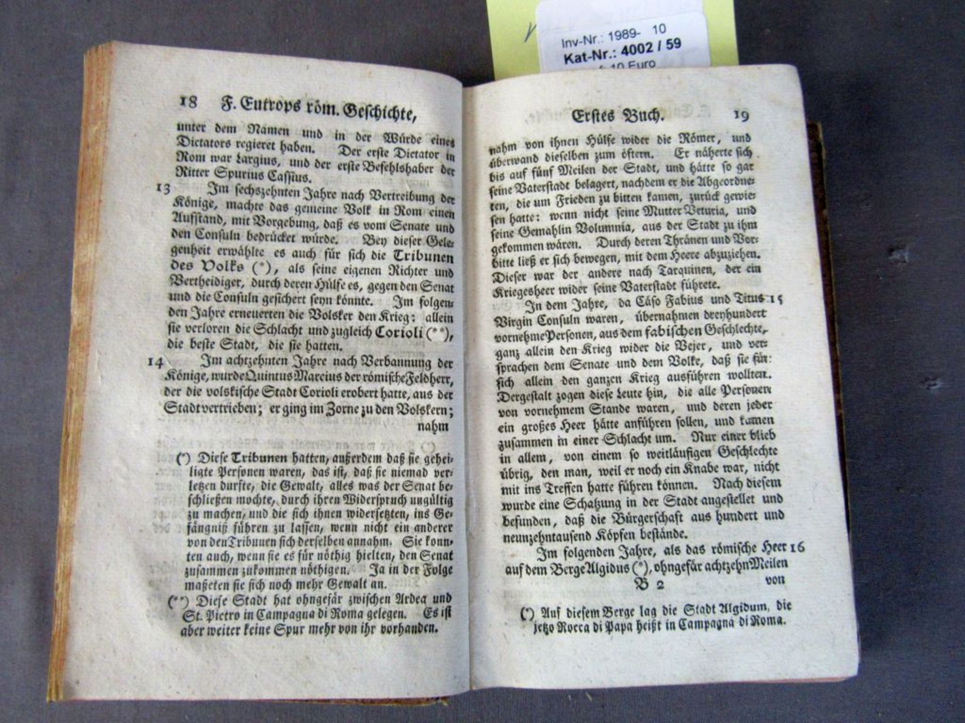 Antikes Buch aus den Schriften der - Image 5 of 7
