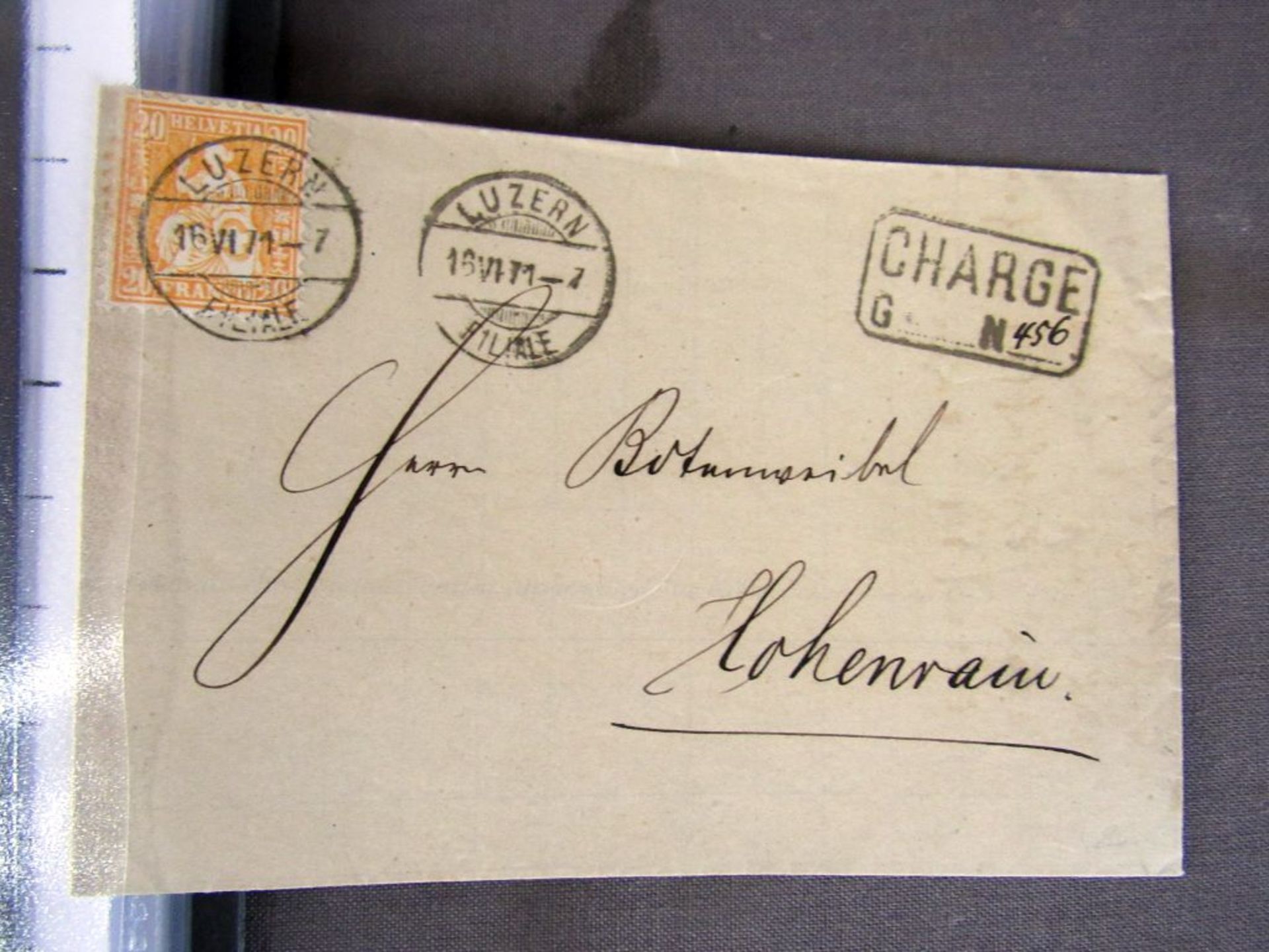 Ordner mit alten Briefmarken - Image 10 of 11