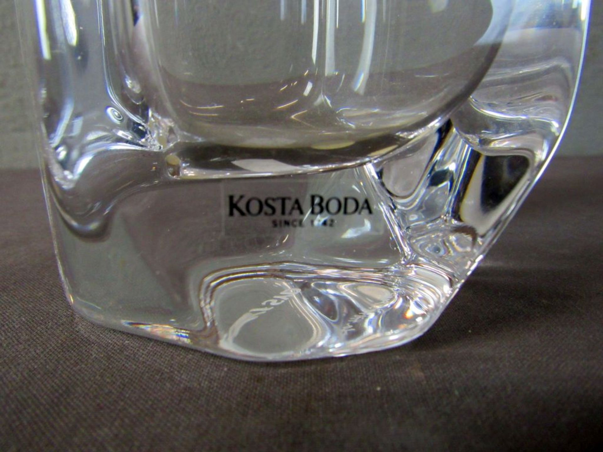 Kristallglasvase Kosta Boda 21cm - Image 4 of 6