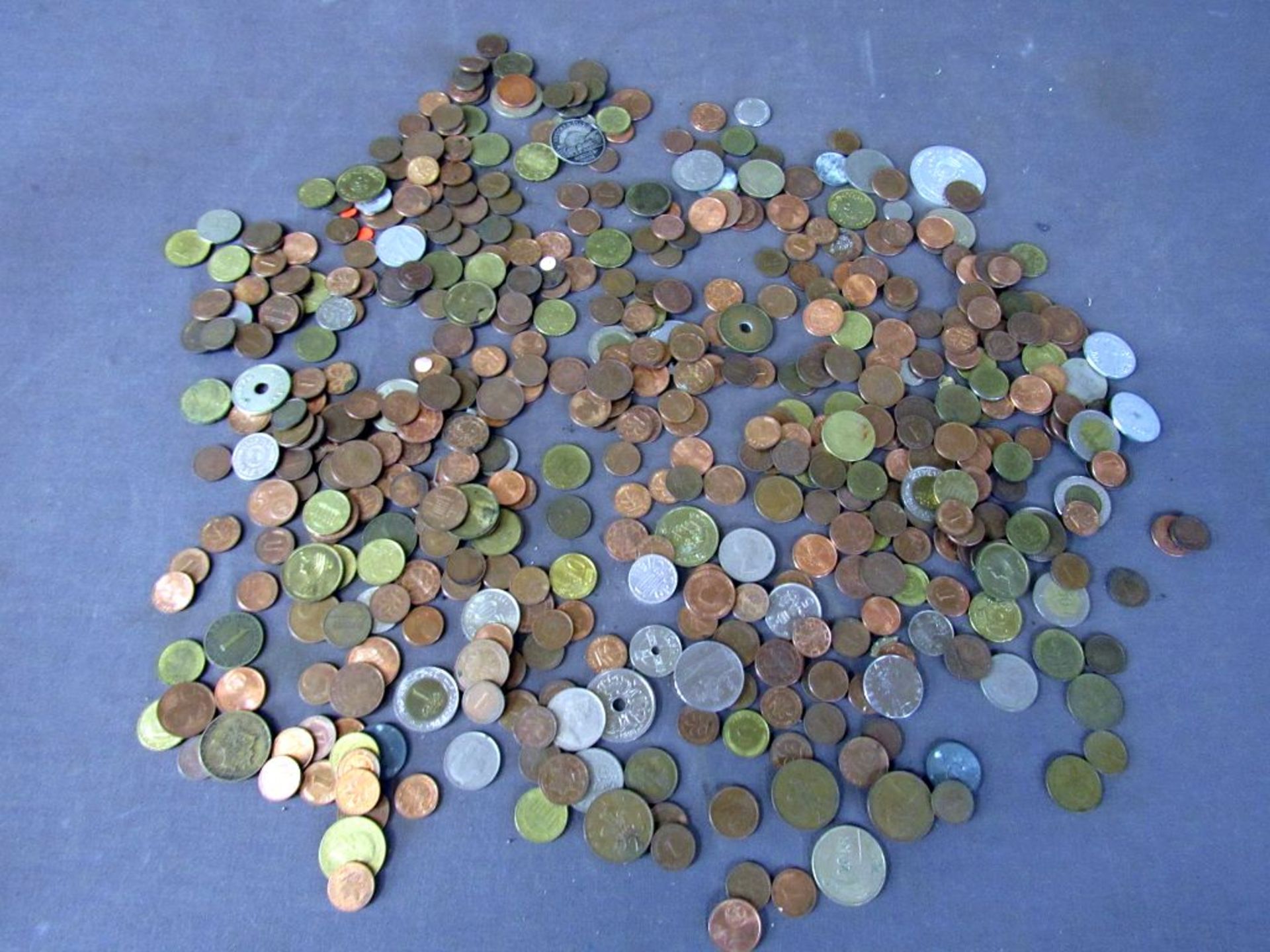 Konvolut Münzen viel DM anbei ca.1600