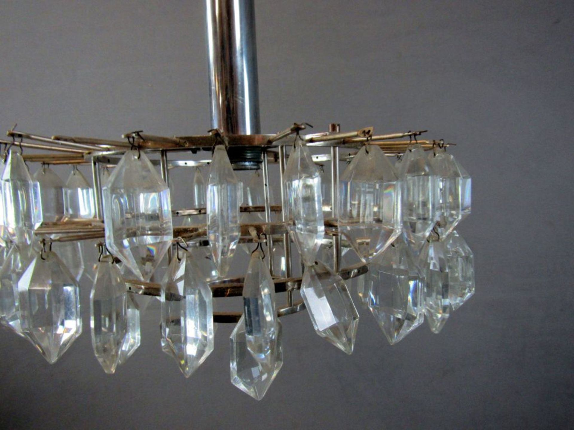 Deckenlampe Kristallbehangen 60er - Image 3 of 8
