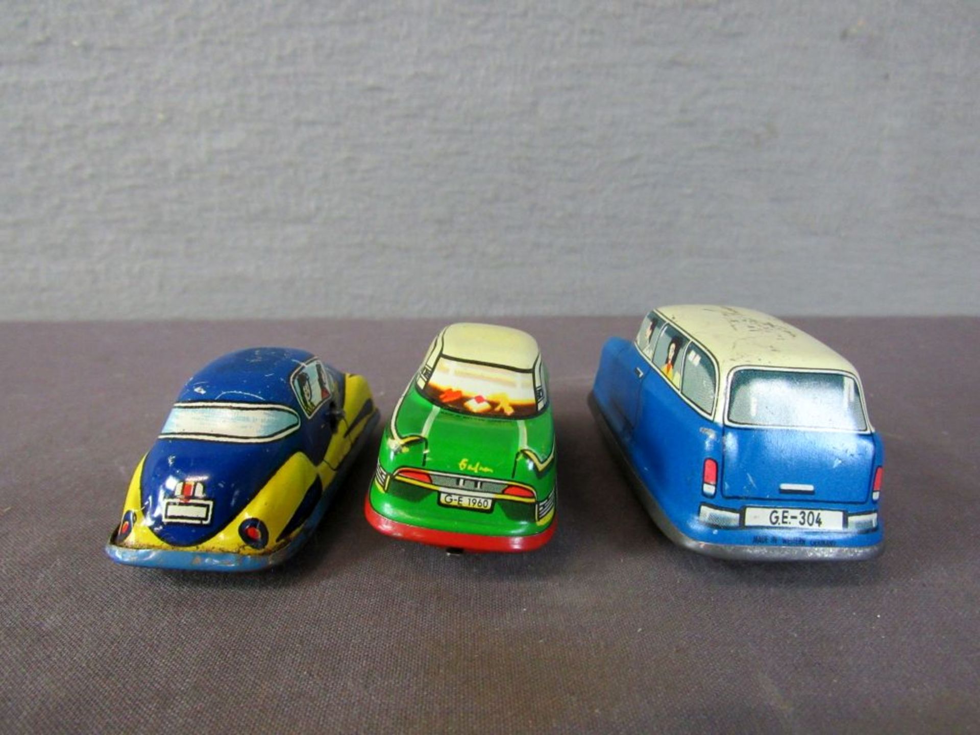Blechspielzeug Modellautos 3 Stück - Image 6 of 9