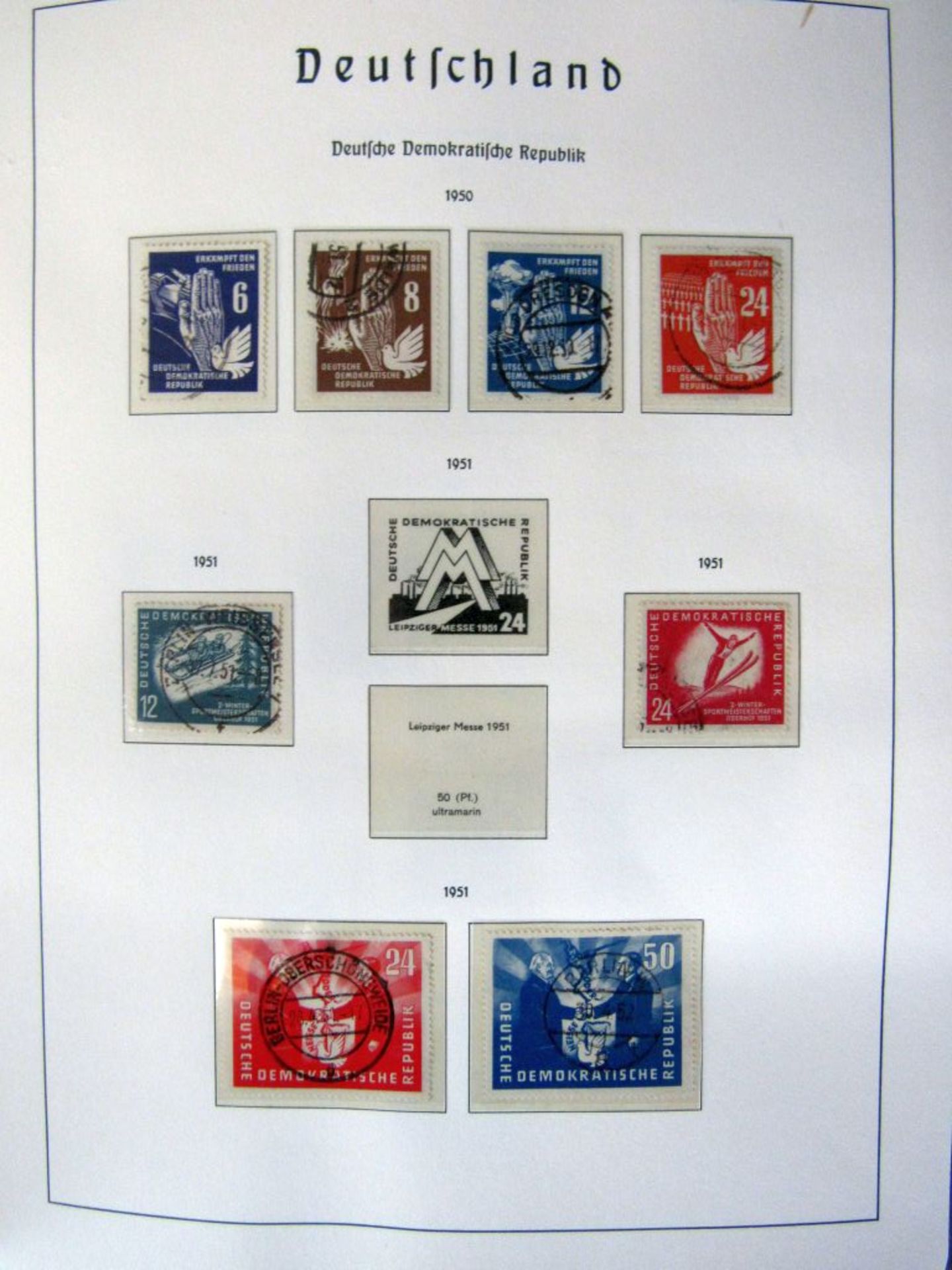 DDR Sammlung aus 1949-1970 im - Image 4 of 8