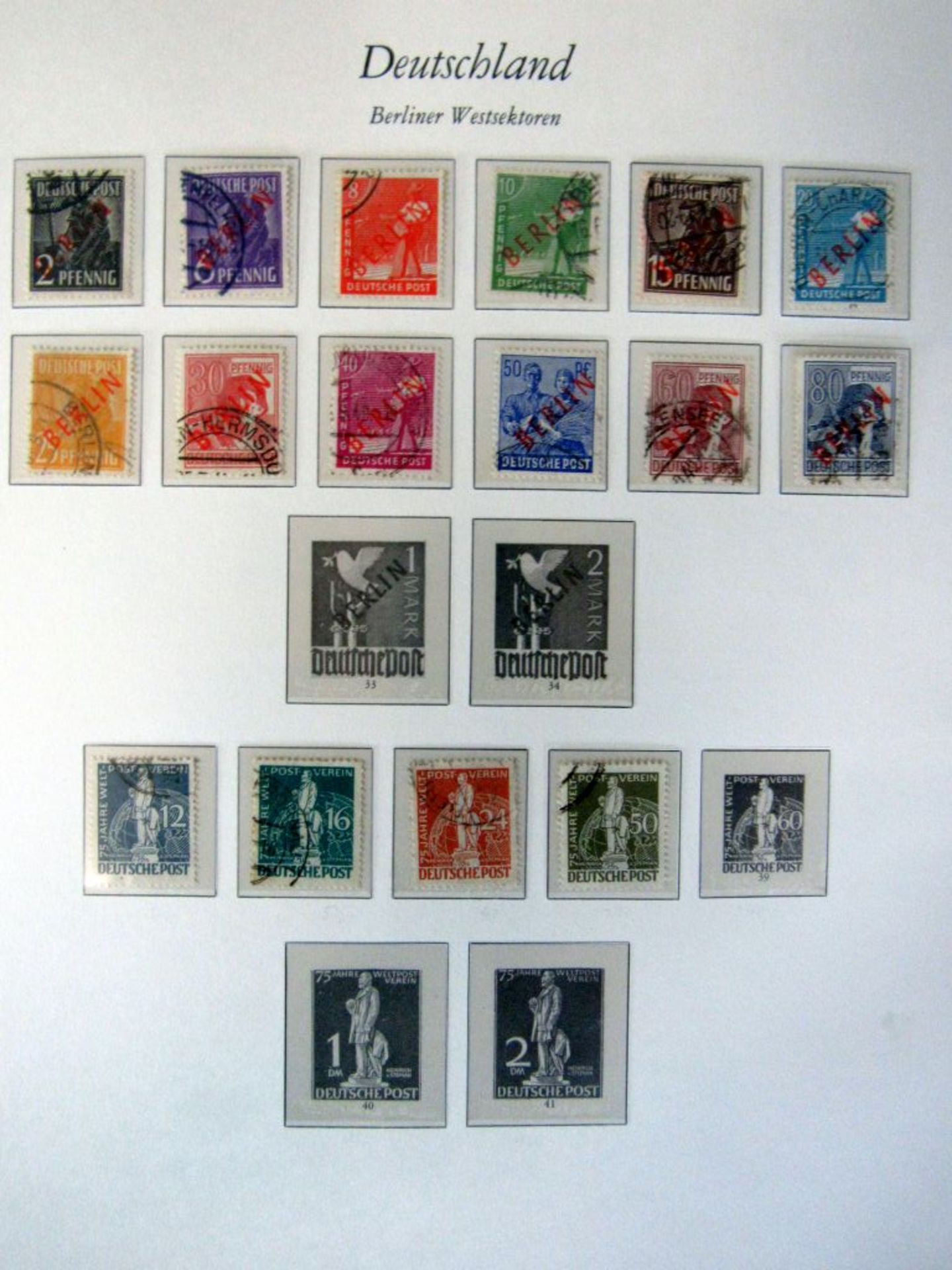Berlin Sammlung aus 1948-1990 - Image 3 of 7