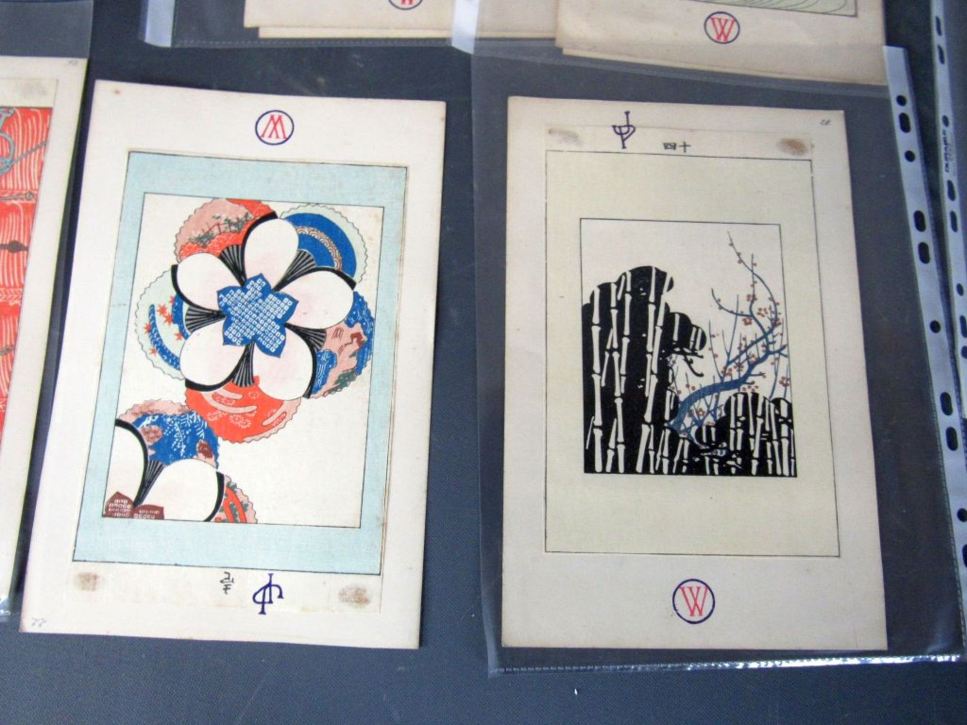 16 japanische Farbholzschnitte Meiji - Image 4 of 8