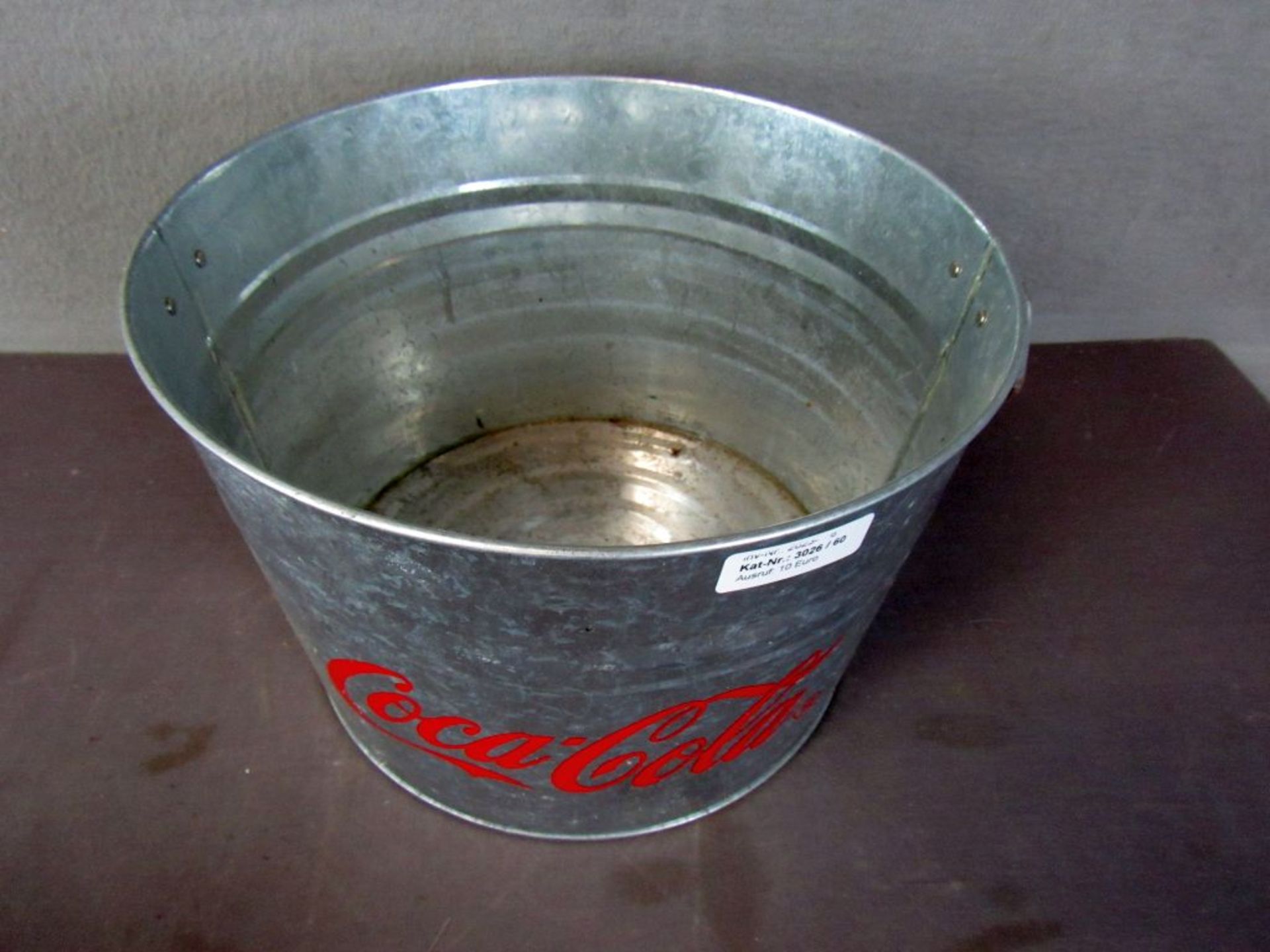 Großer Eiswürfelbehälter CocaCola Zink - Image 2 of 5