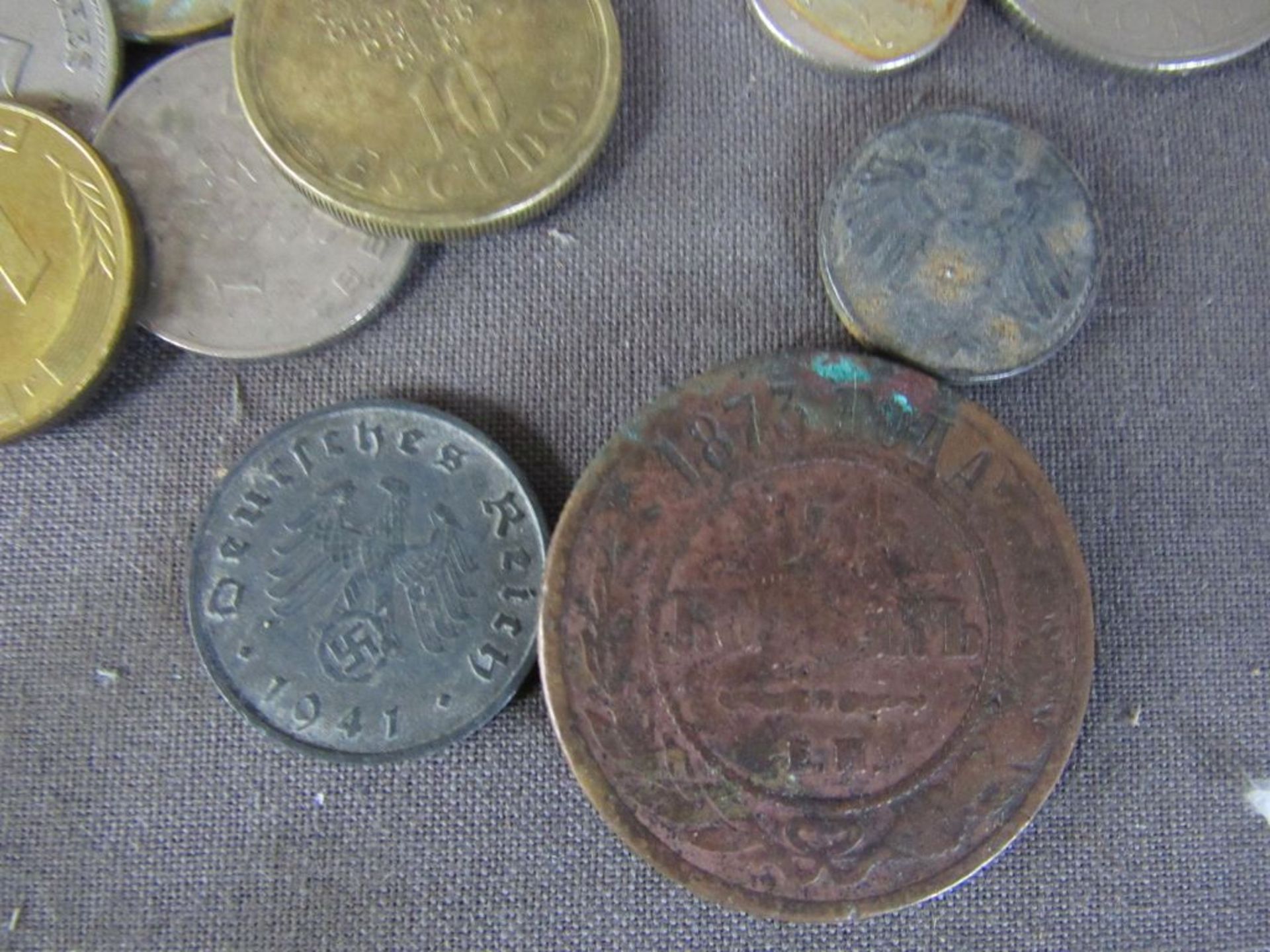 Konvolut Münzen und - Image 2 of 10