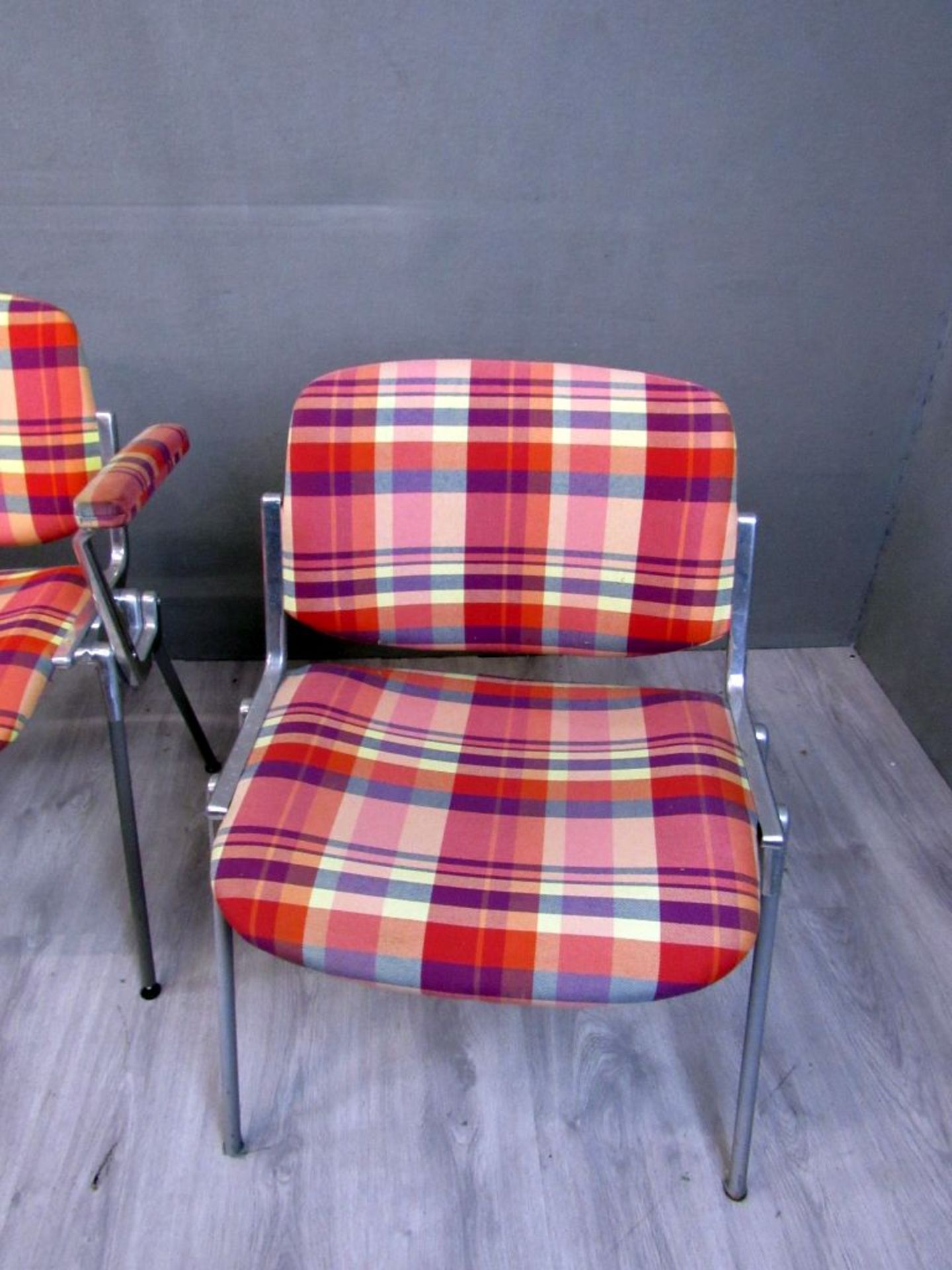 Drei Vintage Stühle 60er Jahre - Image 5 of 10