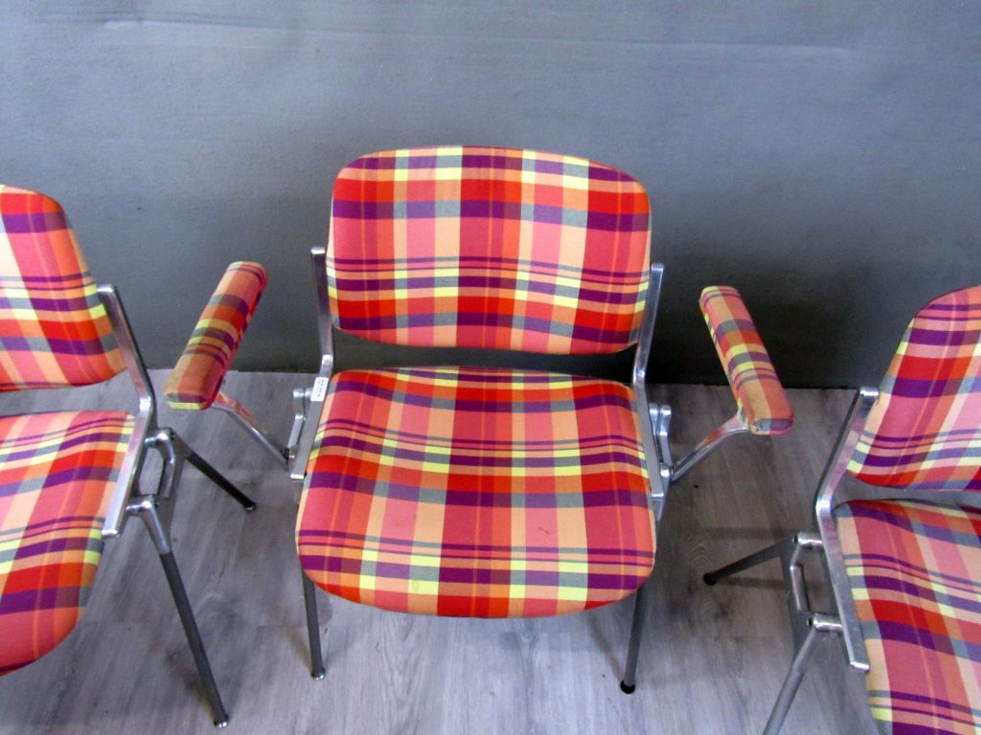 Drei Vintage Stühle 60er Jahre - Image 4 of 10