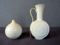 Zwei Vintage 60er Jahre Vasen