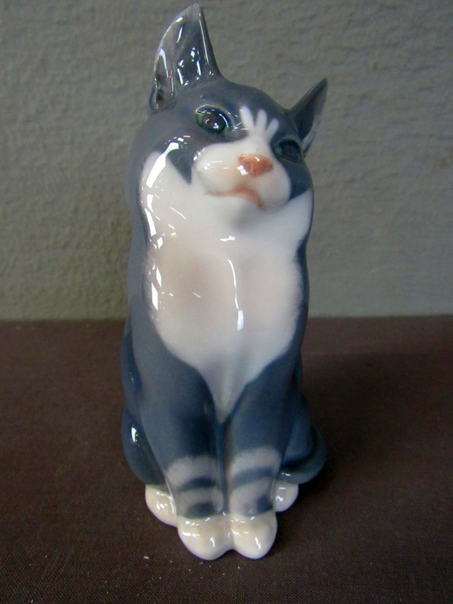 Porzellanfigur Katze Royal Coppenhagen