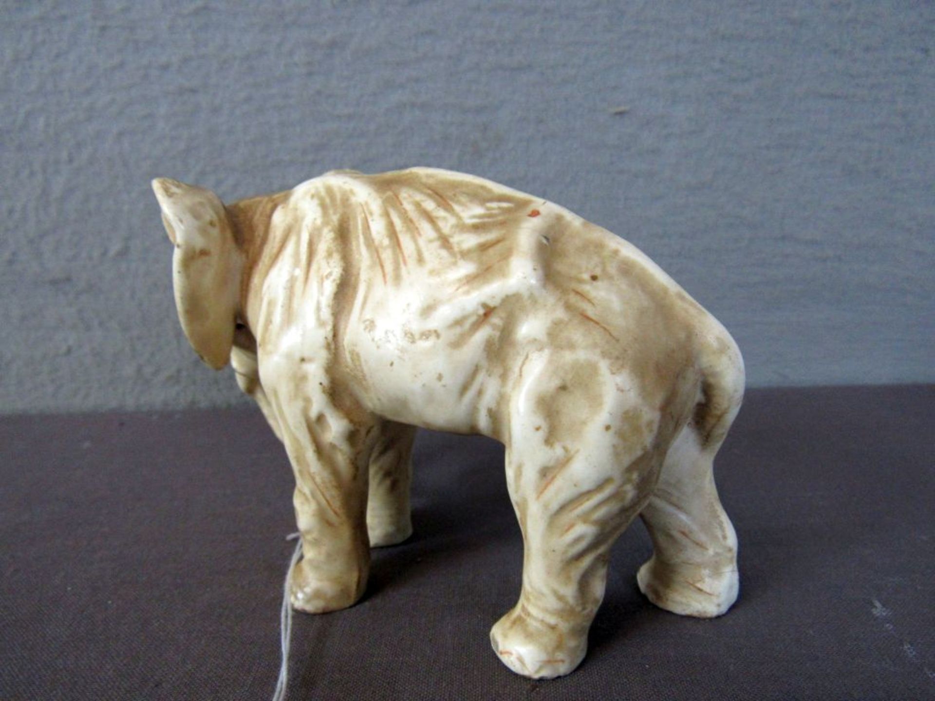 Keramikfigur Elefant 12cm - Image 4 of 6