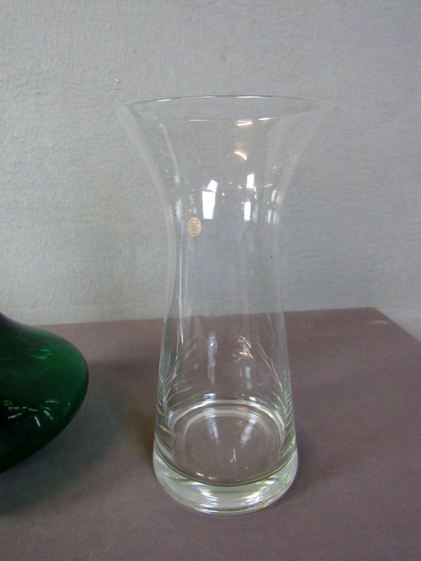 Vintage 4 Teile Glas teilweise - Image 2 of 7