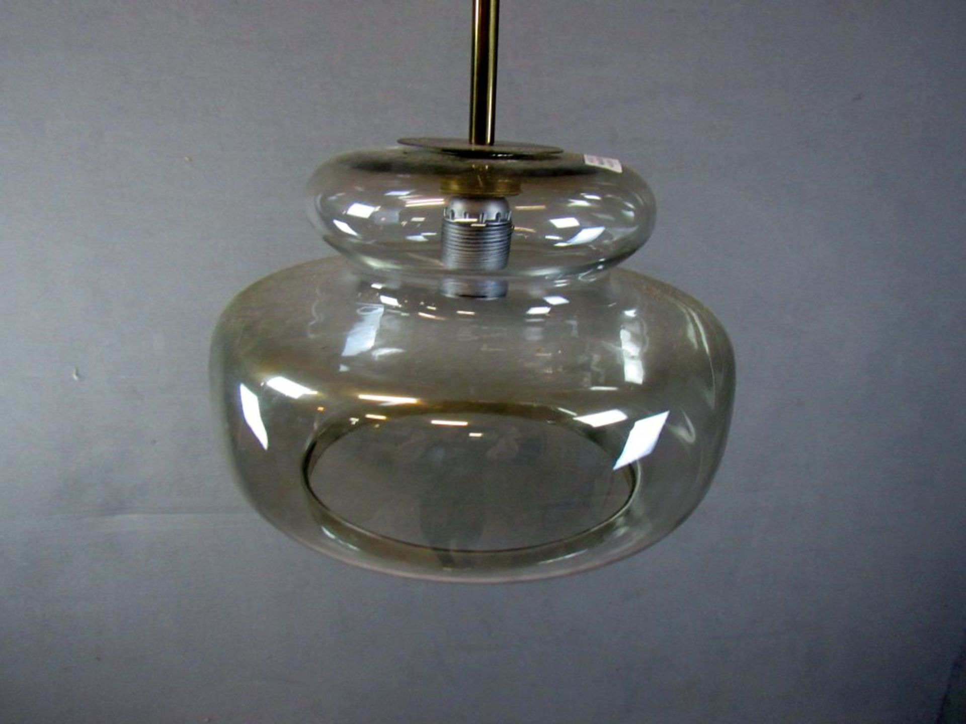 Deckenlampe 60er Jahre Glas ca. 29 cm - Image 2 of 4