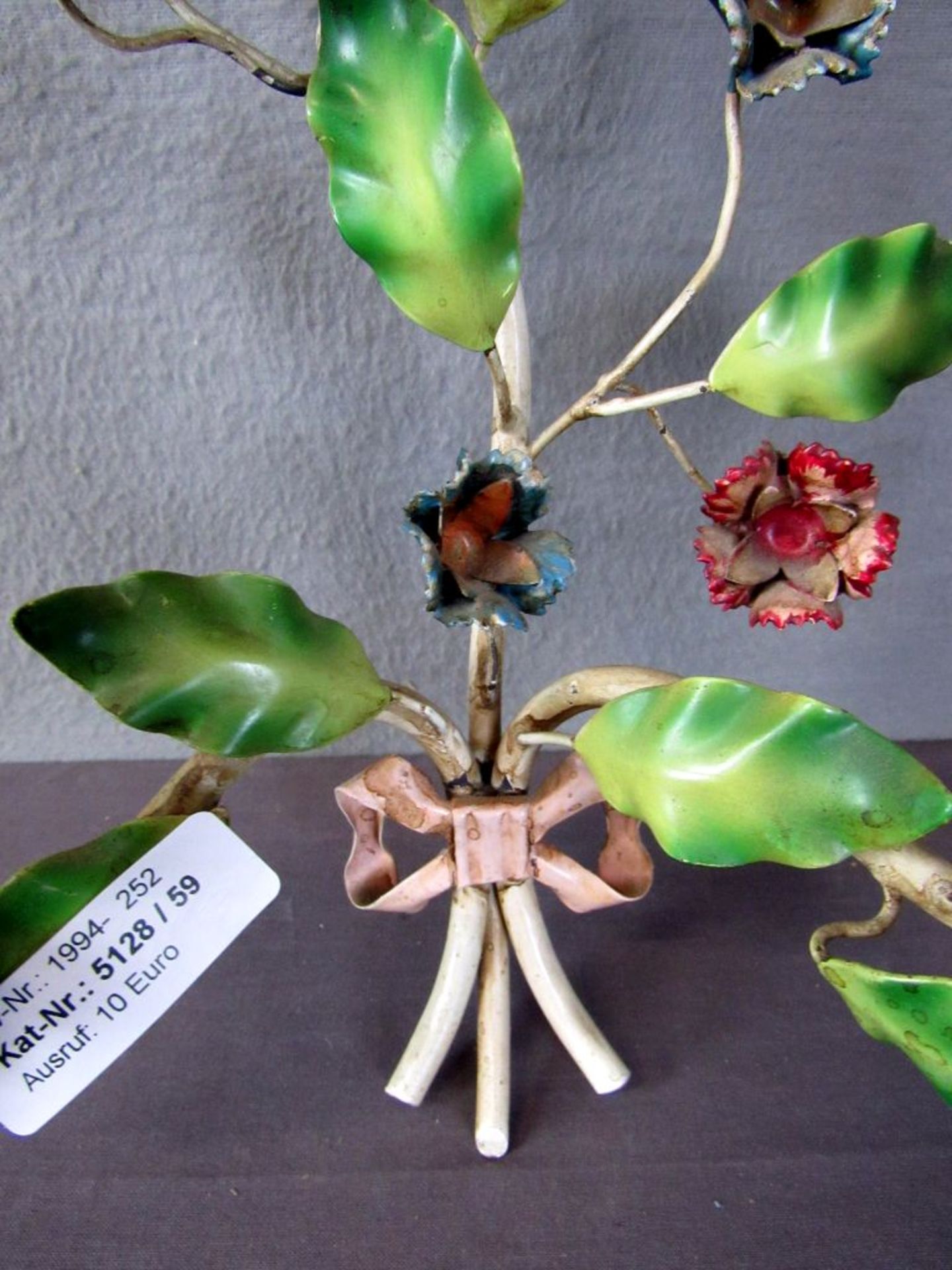 Wandlampe Kandelaber floral Italien - Bild 4 aus 5