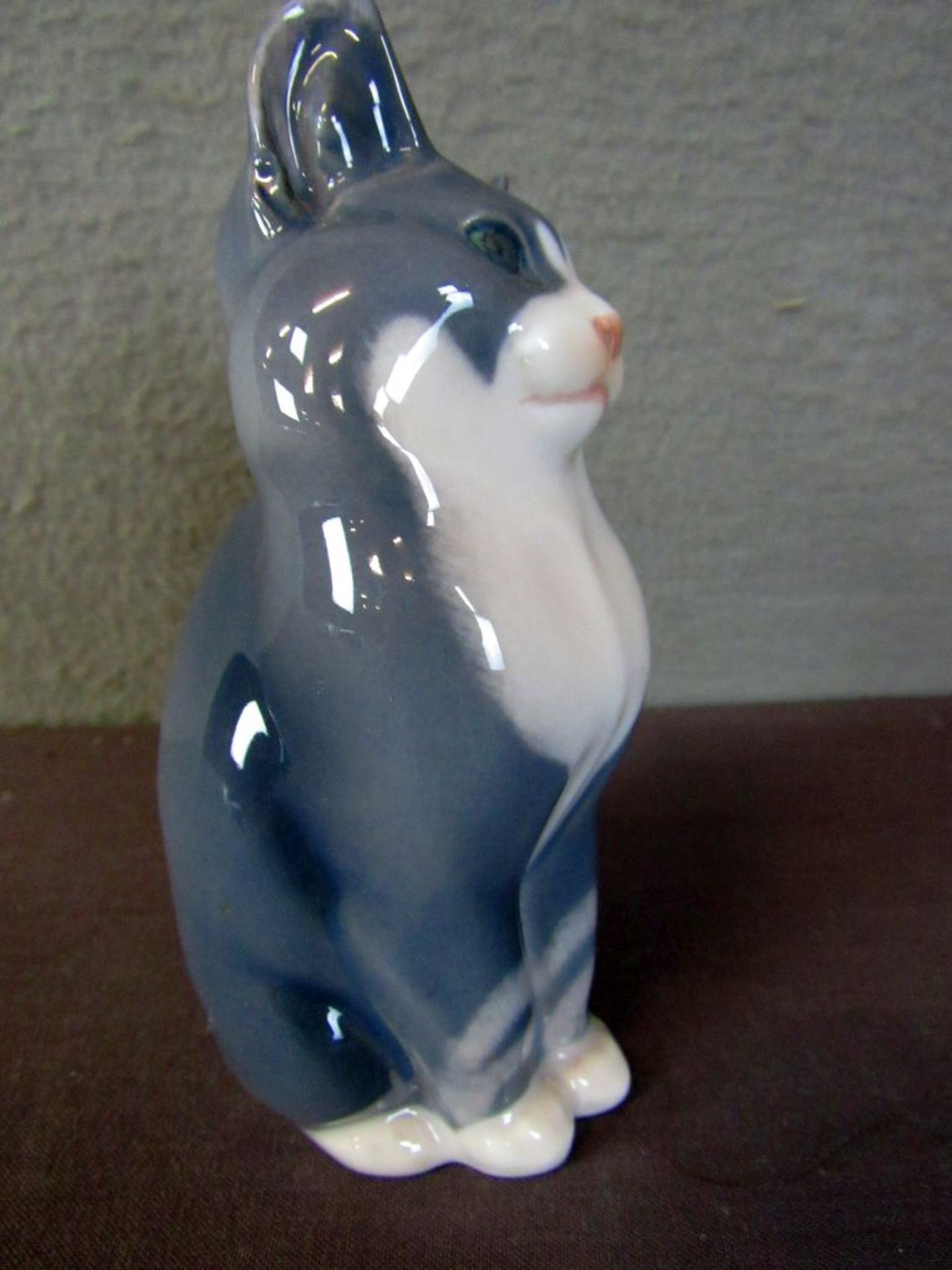 Porzellanfigur Katze Royal Coppenhagen - Image 4 of 5