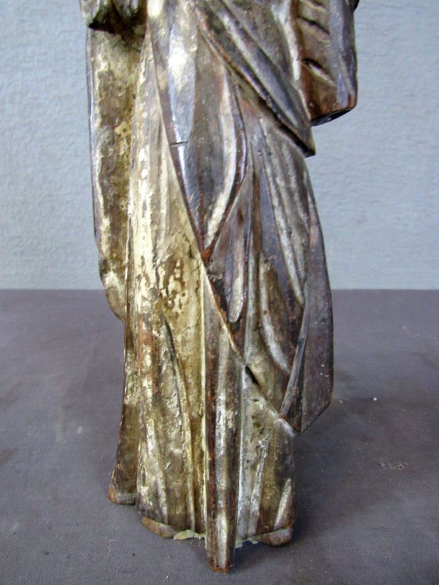 Christliche Figur Barock 29cm - Image 3 of 5