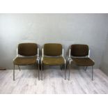 Drei Vintage Stühle 60er Jahre