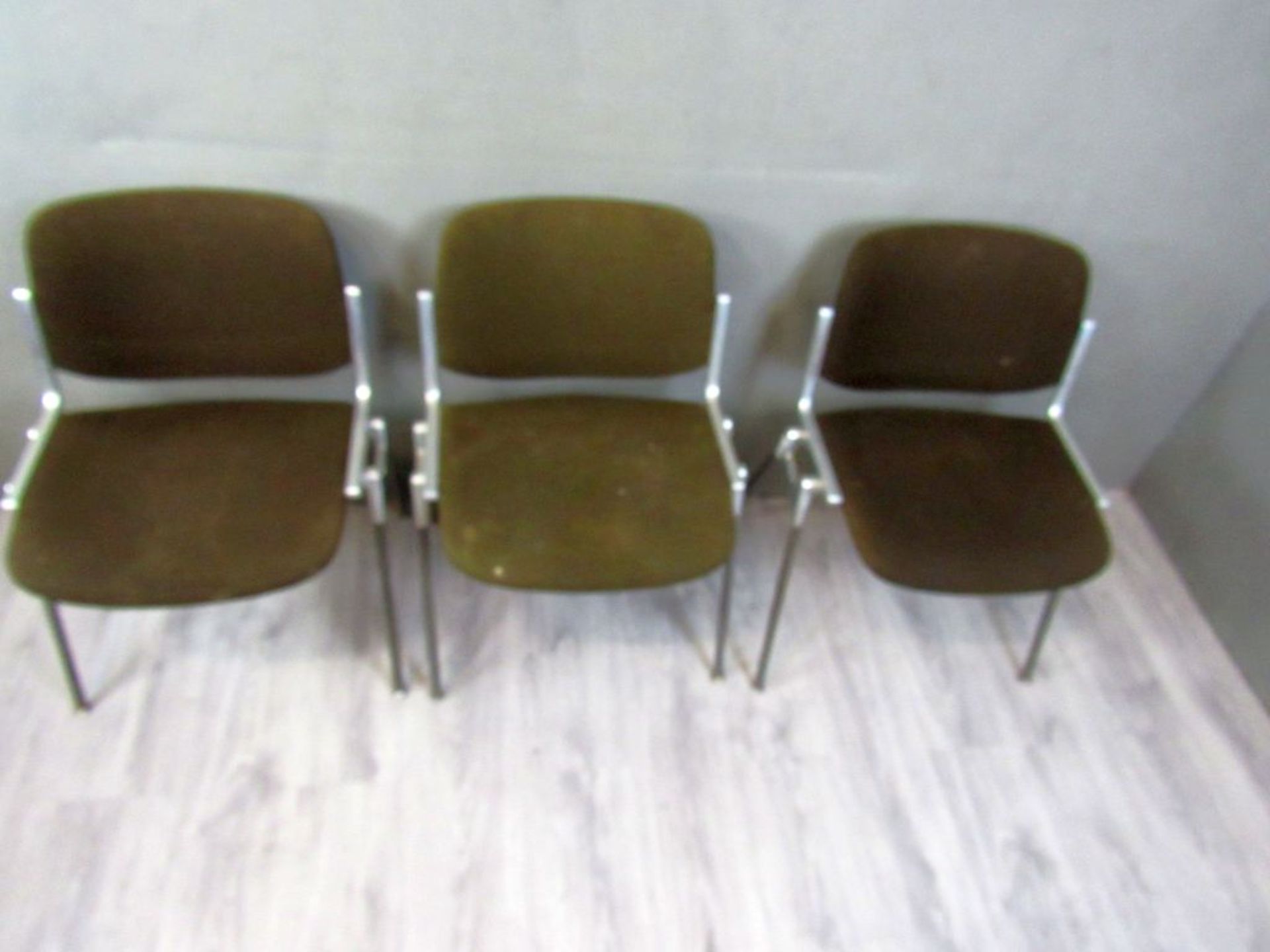 Drei Vintage Stühle 60er Jahre - Image 2 of 7