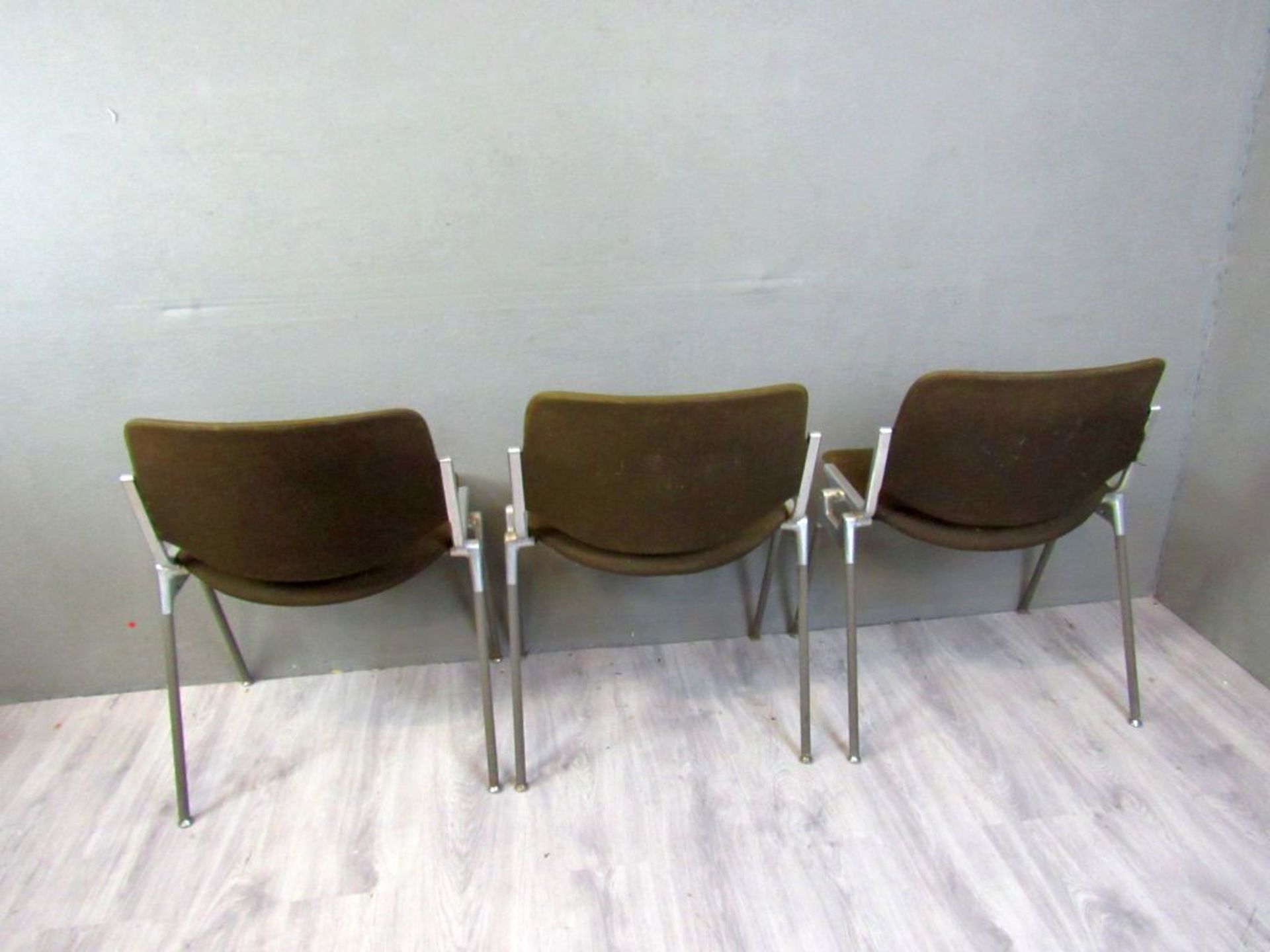 Drei Vintage Stühle 60er Jahre - Image 6 of 7