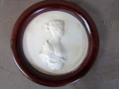 Porzellanplakette KPM Königin