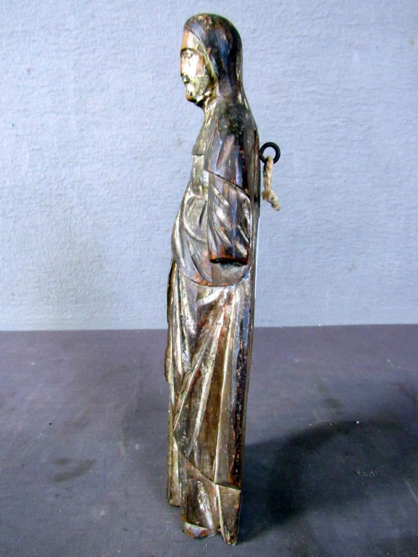 Christliche Figur Barock 29cm - Image 4 of 5