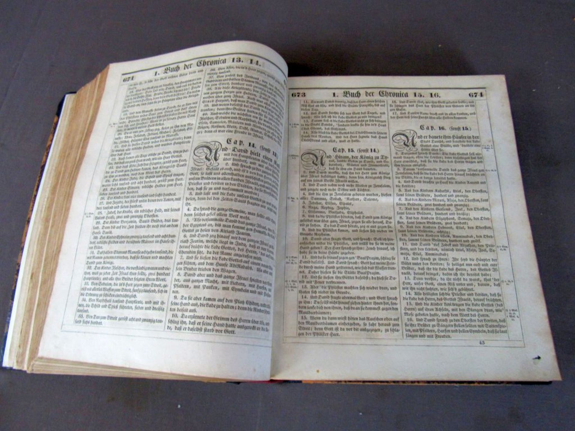Antike Bibel 1831 Prachtausgabe - Image 7 of 7