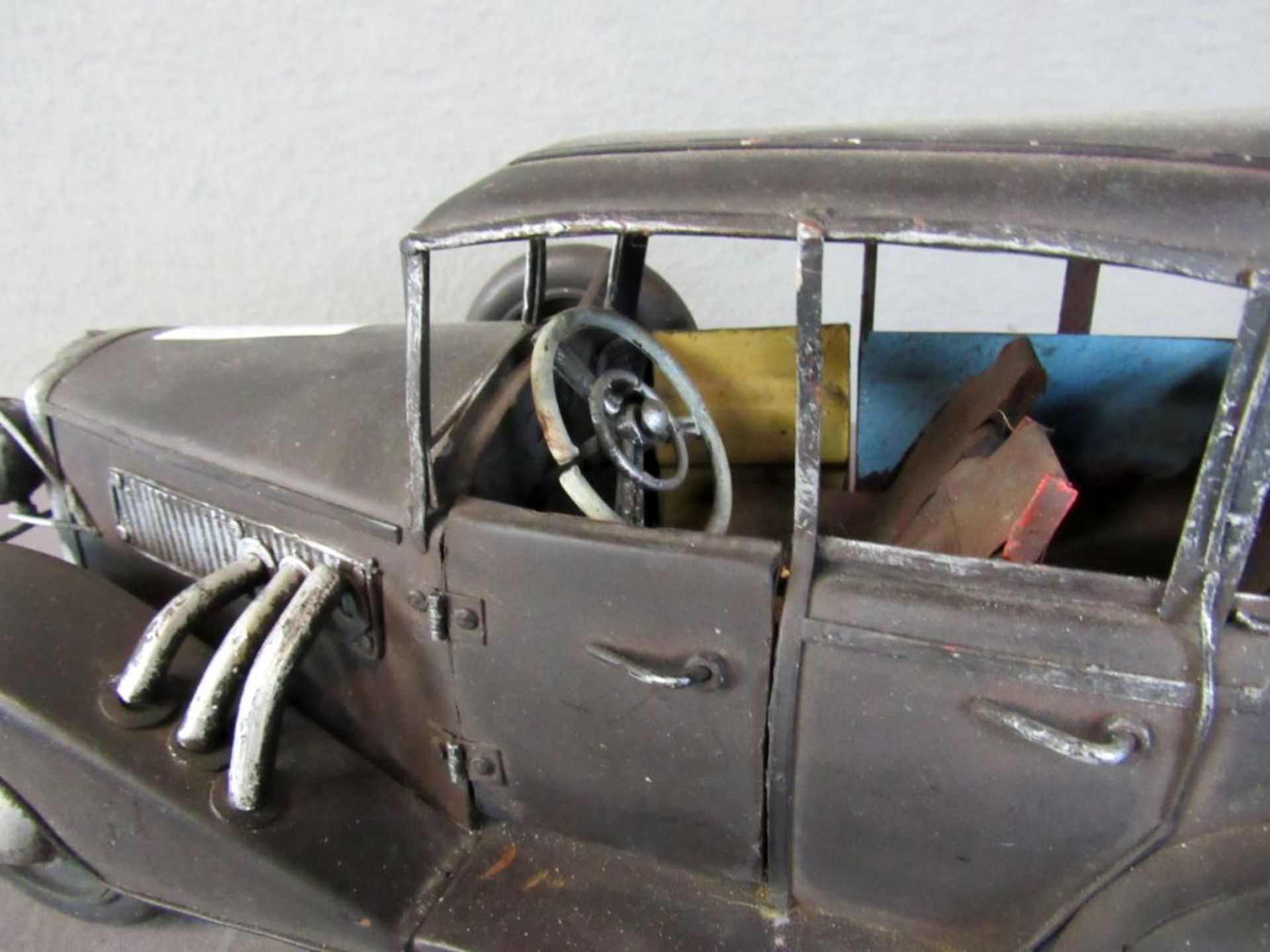 Modellauto Oldtimer Blech 38 cm - Image 5 of 8