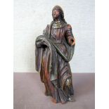 Heiligenfigur Holz 22cm