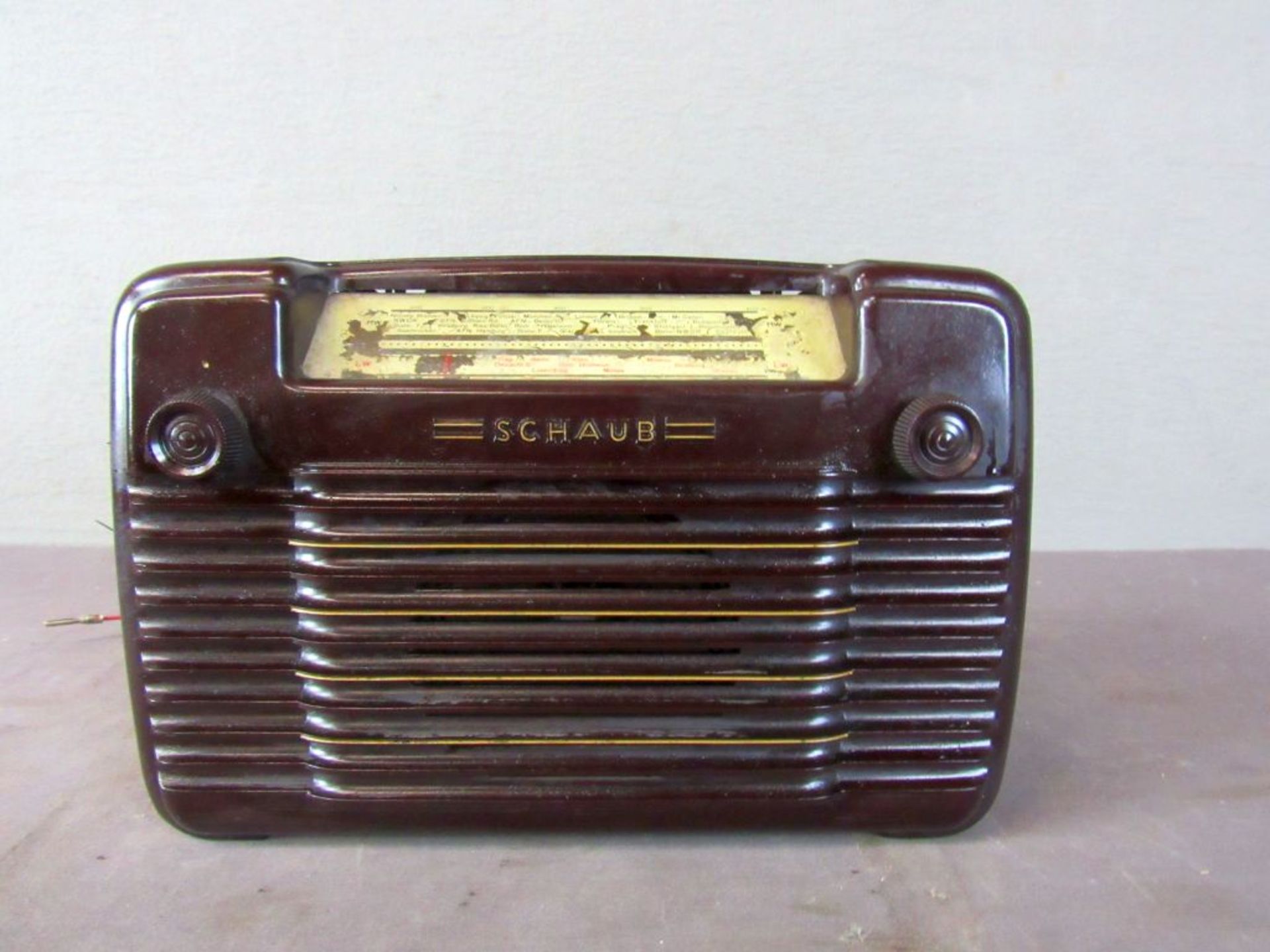 Röhrenradio aus Sammlernachlass