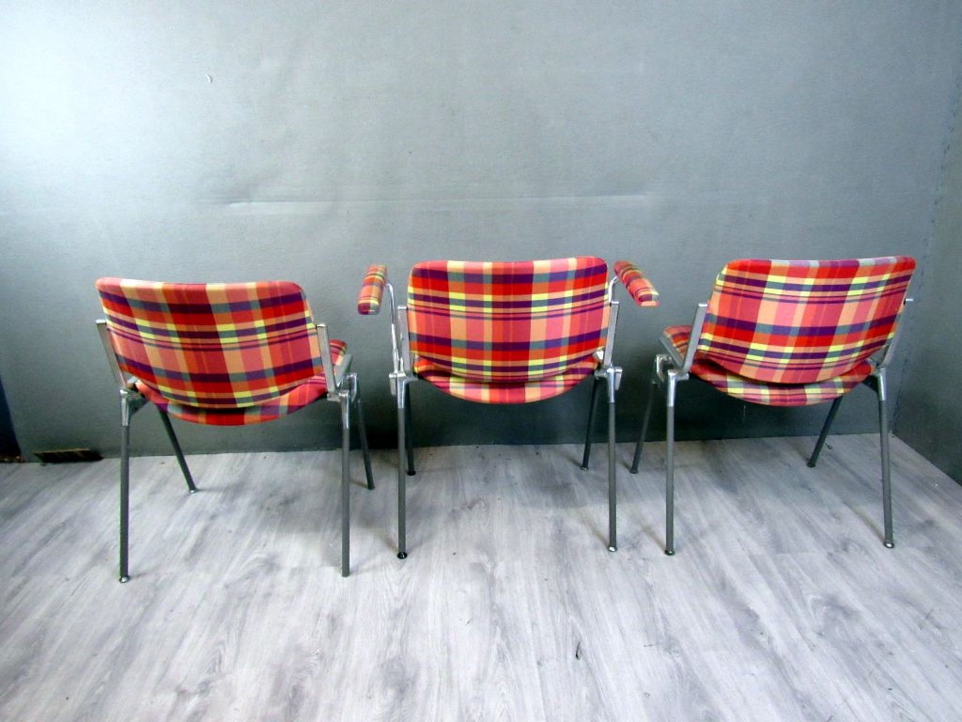 Drei Vintage Stühle 60er Jahre - Image 8 of 10