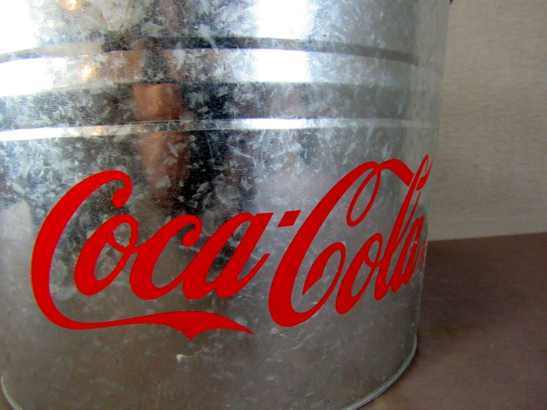 Großer Eiswürfelbehälter CocaCola Zink - Image 5 of 5