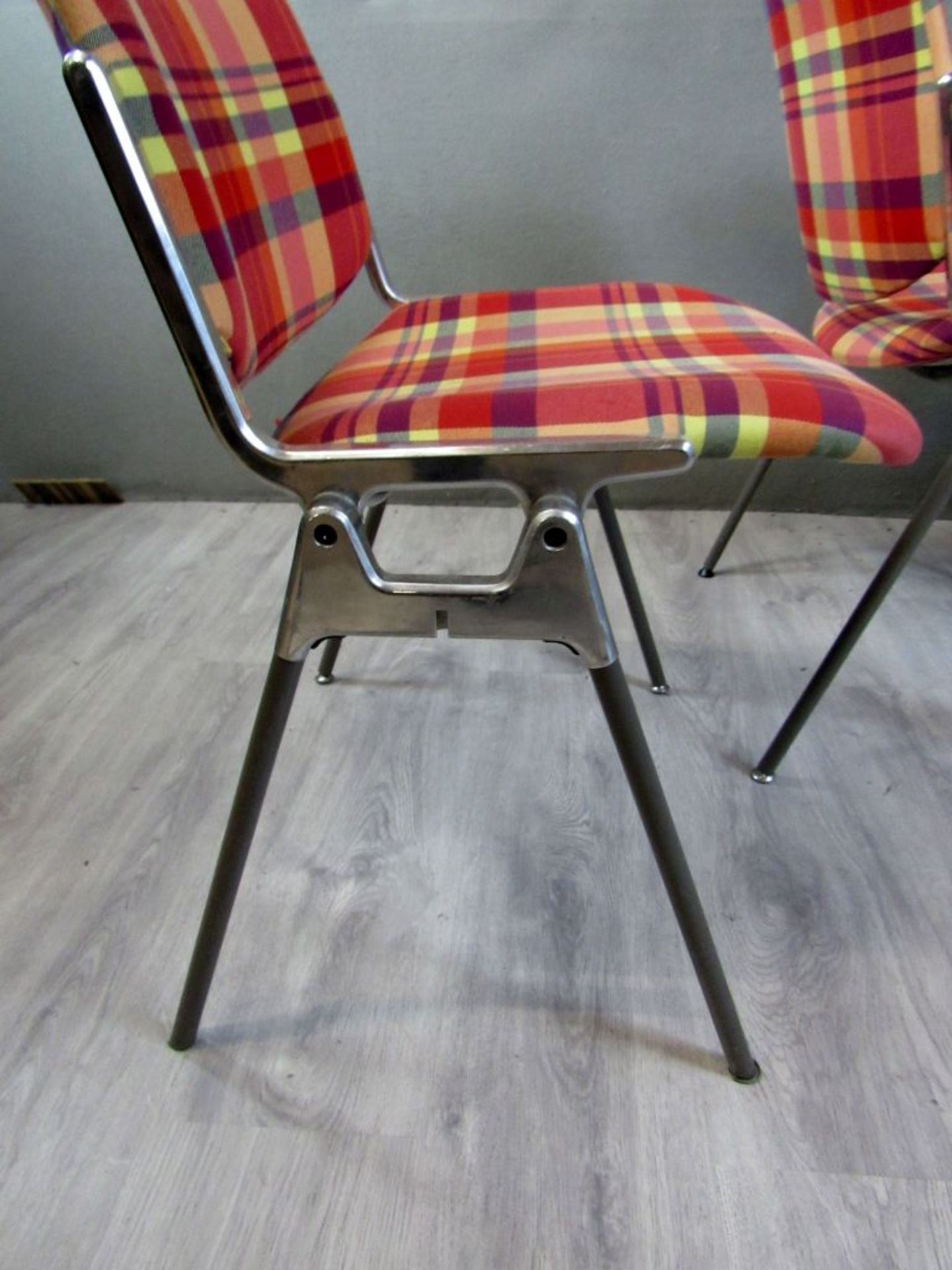 Drei Vintage Stühle 60er Jahre - Image 7 of 10
