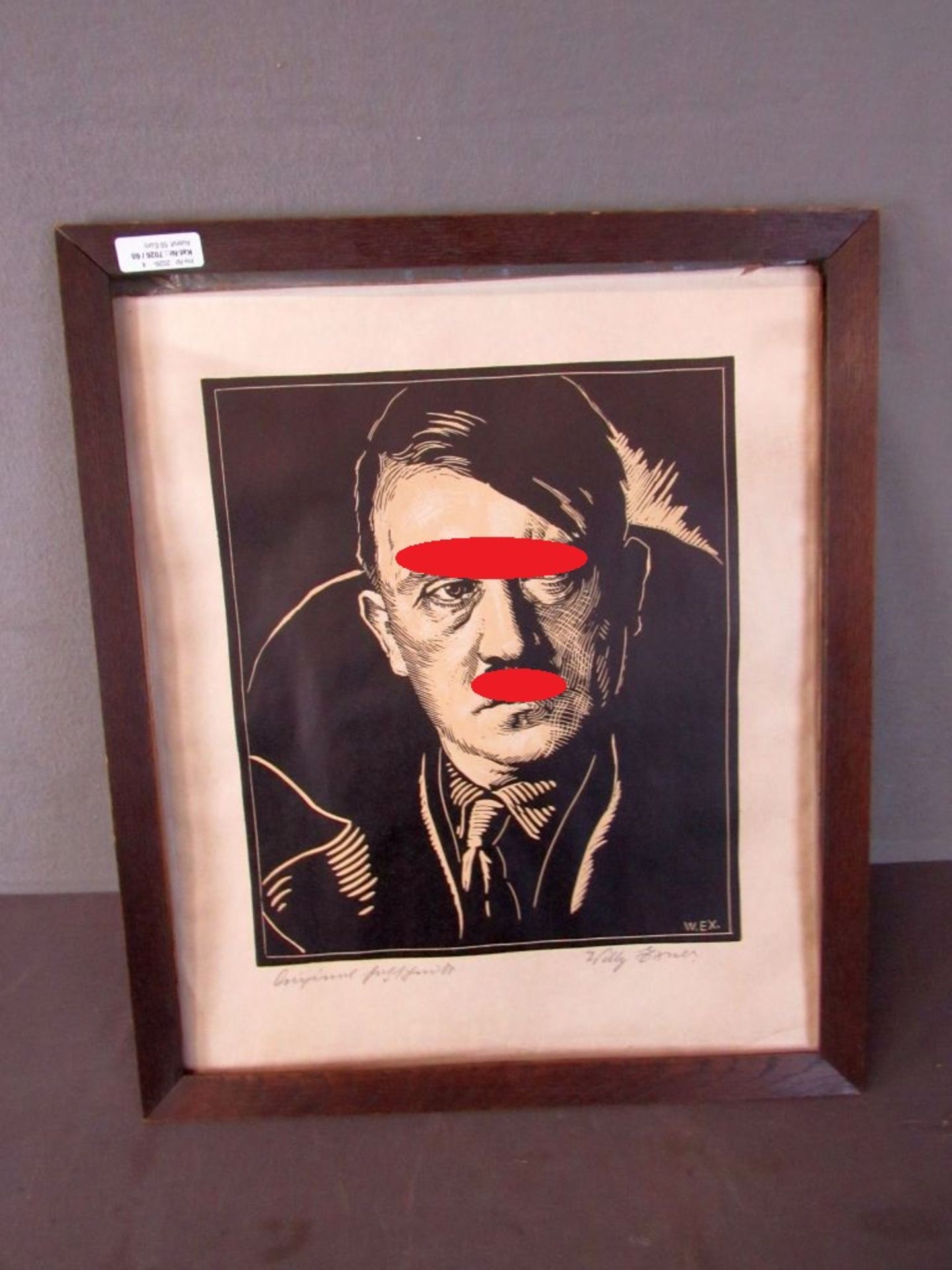 Drittes Reich Bild Adolf Hitler - Image 2 of 7