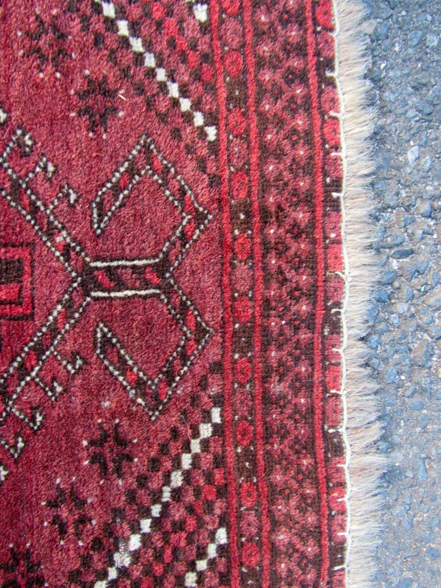 Antiker Teppich Orientteppich guter - Image 6 of 7