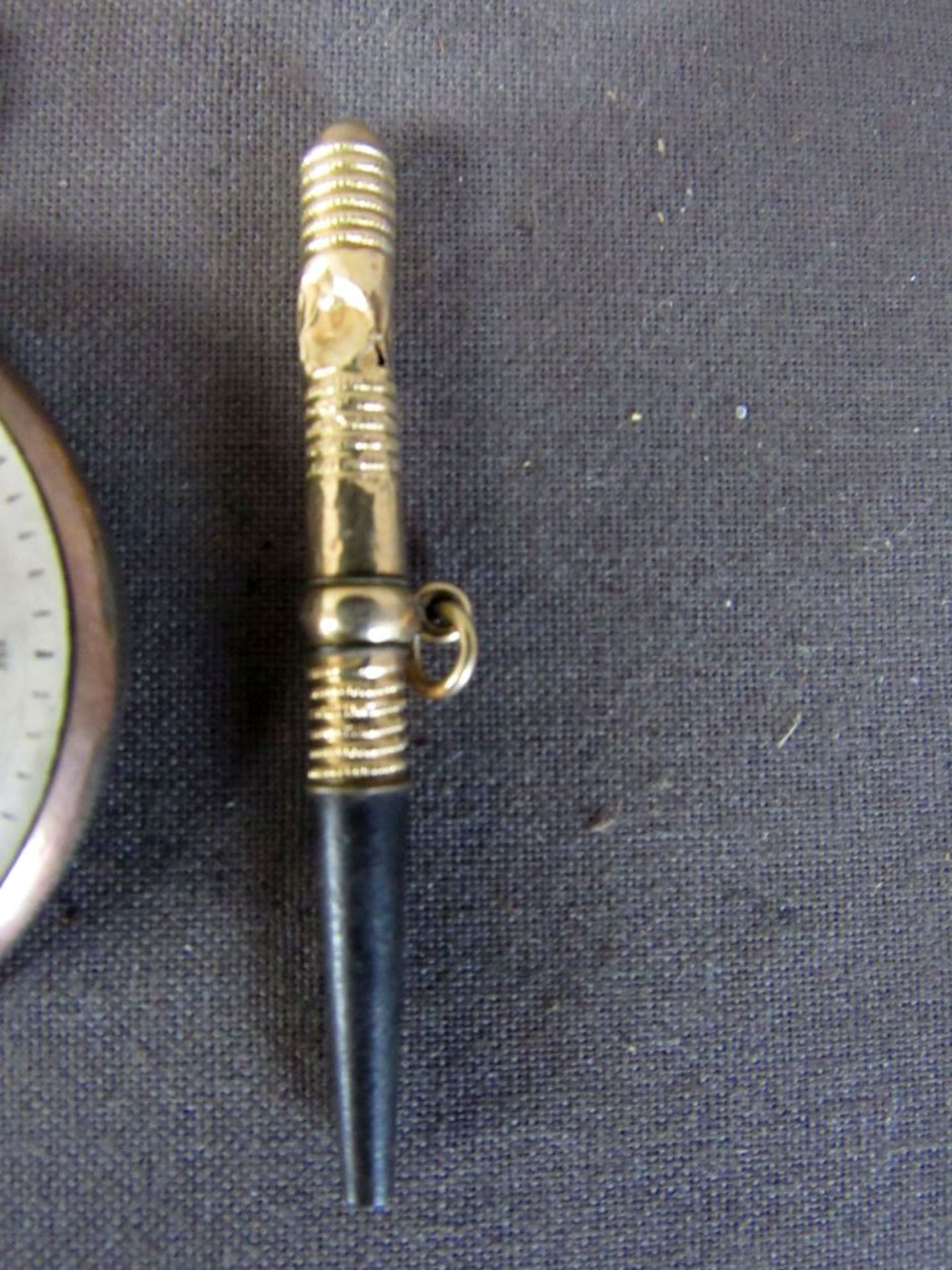 Antike Taschenuhr mit Schlüssel - Image 3 of 7